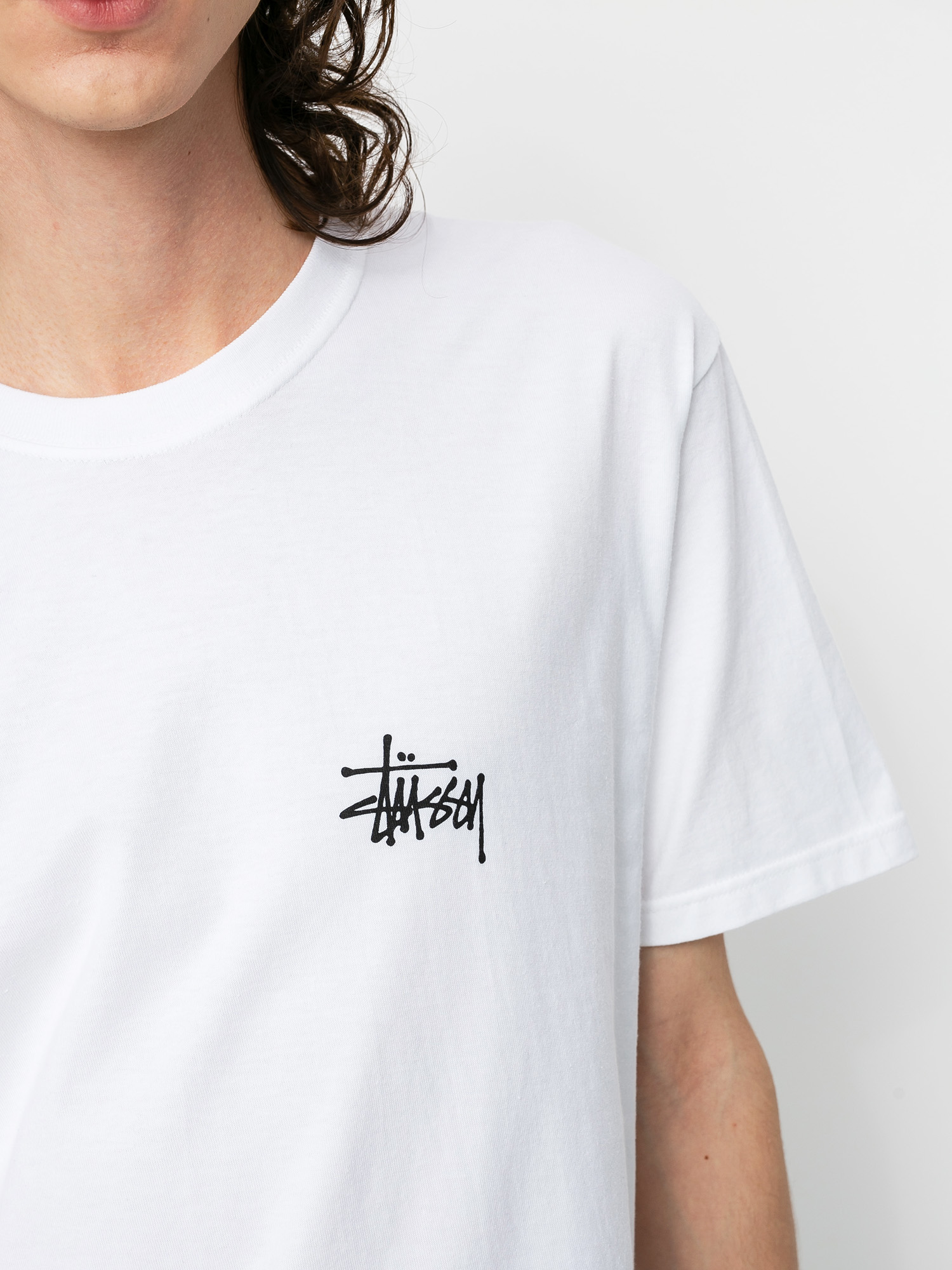 Stussy Tricou Basic (white)