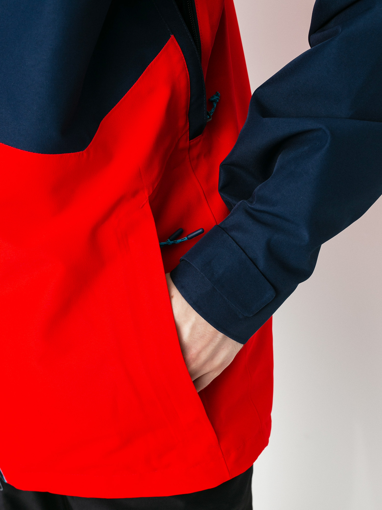 Pentru bărbați Geacă de snowboard Burton Gore Tex Radial Insulated (flame scarlet/dress blue)