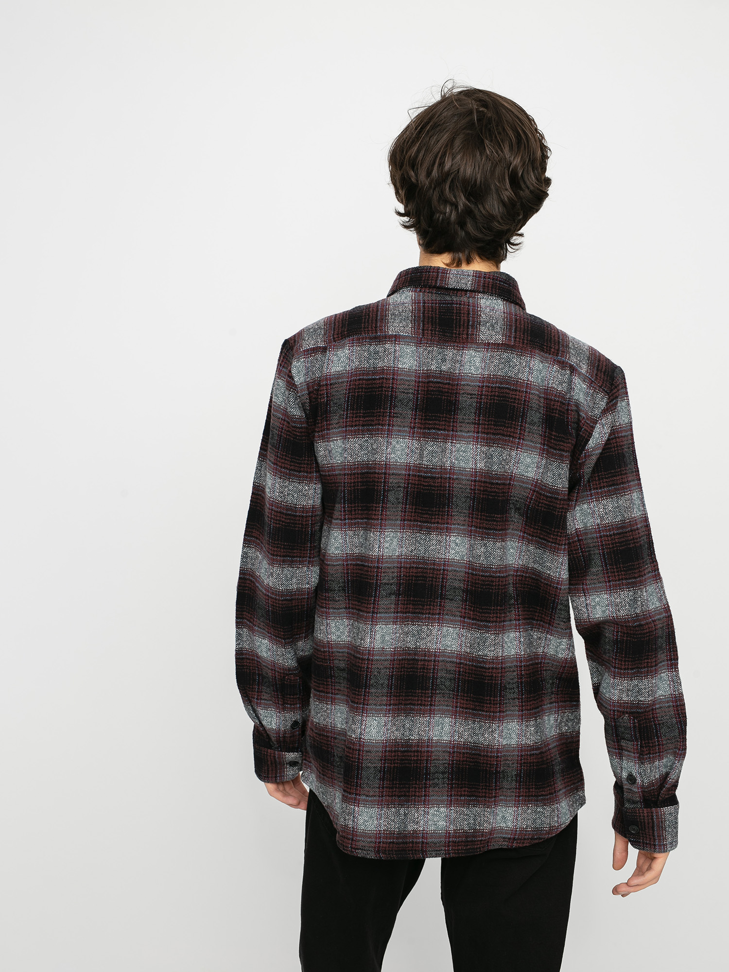 Cămașă Volcom Quintin Flannel Ls (black)