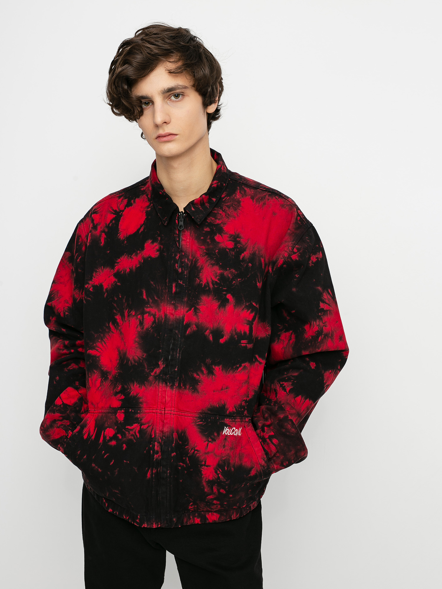 Geacă Volcom Strange Times (deep red)