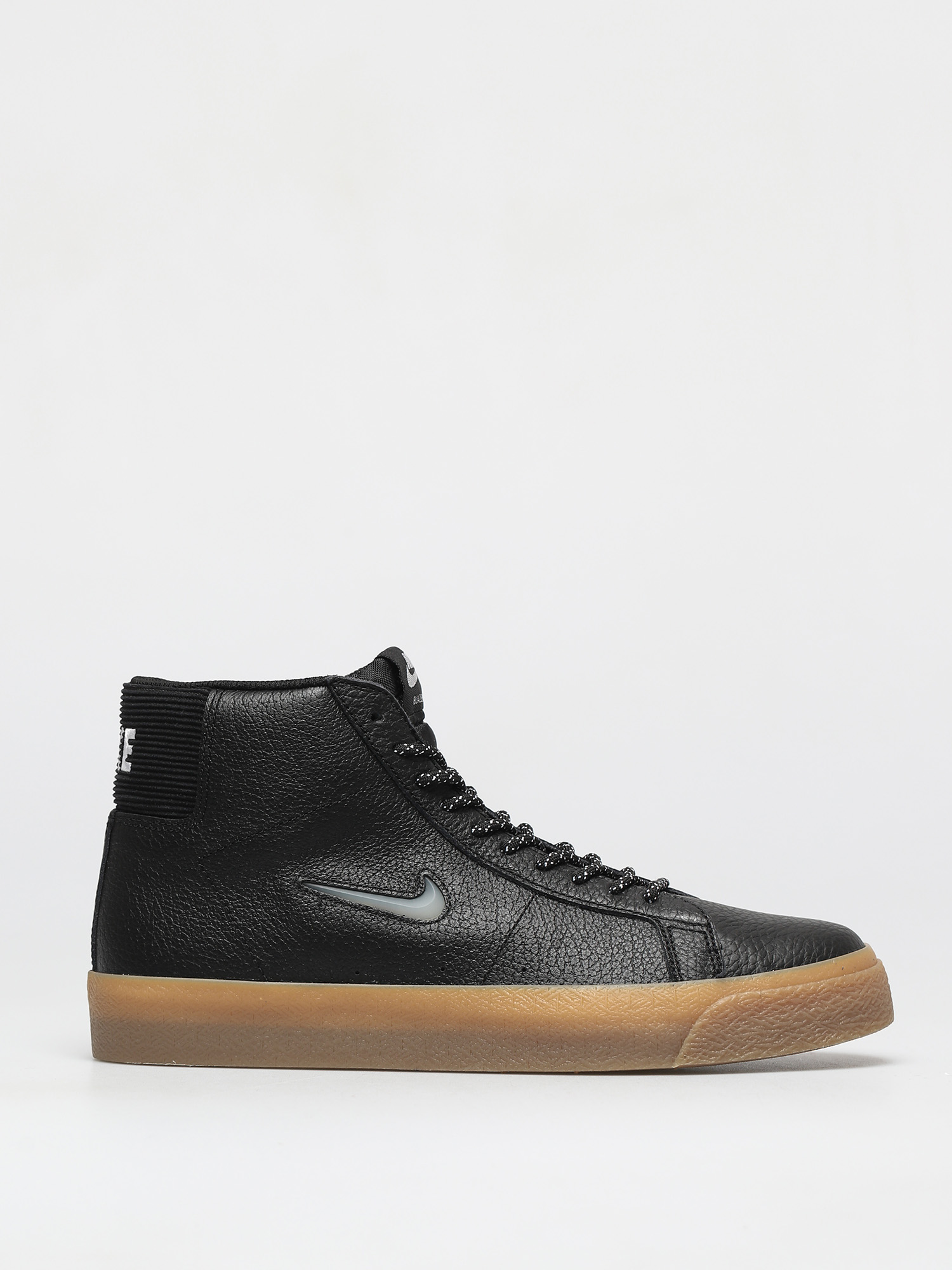 Nike SB Pantofi Zoom Blazer Mid Premium (black/white black gum light brown)