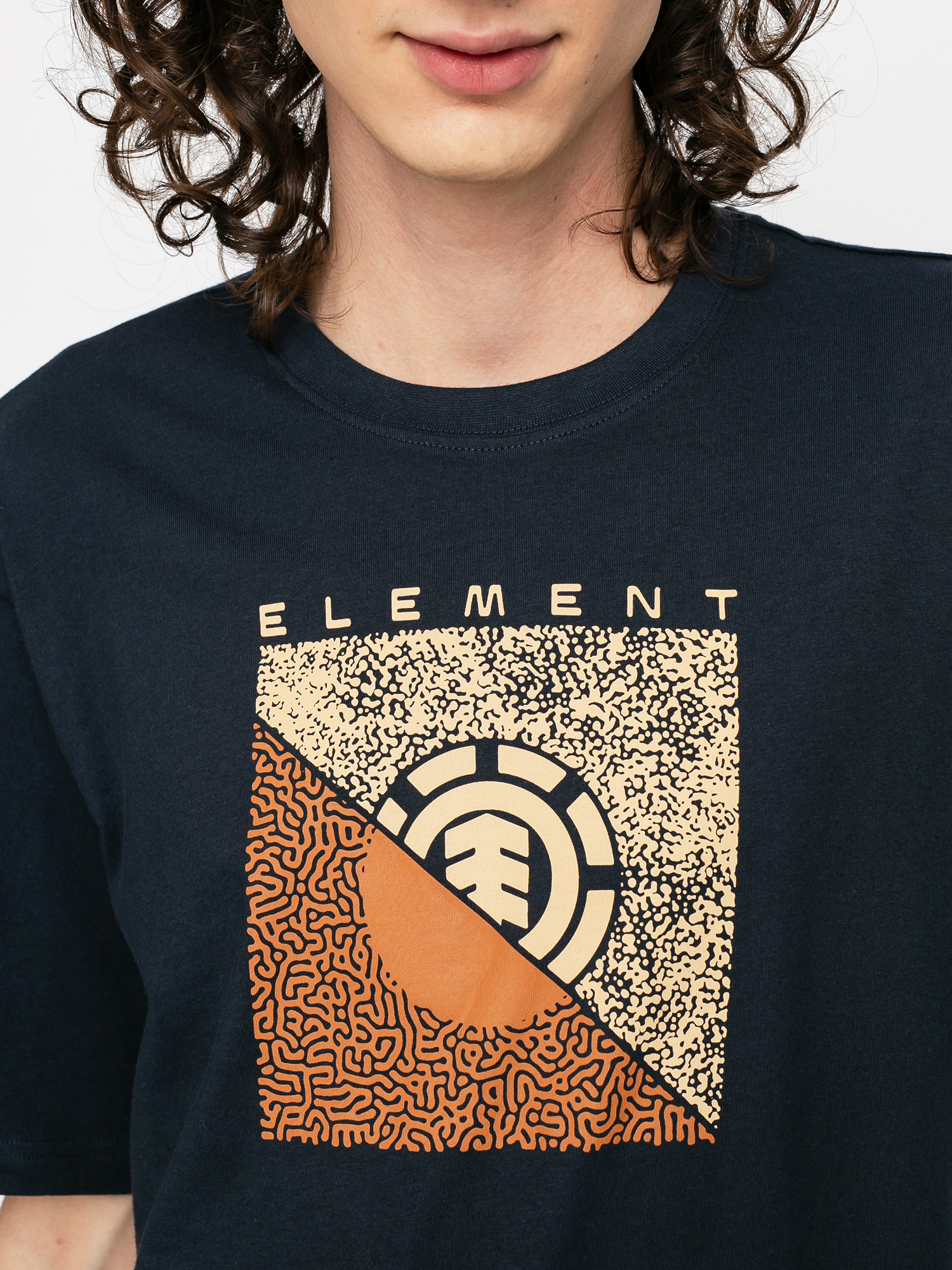 Tricou Element Bits (eclipse navy)