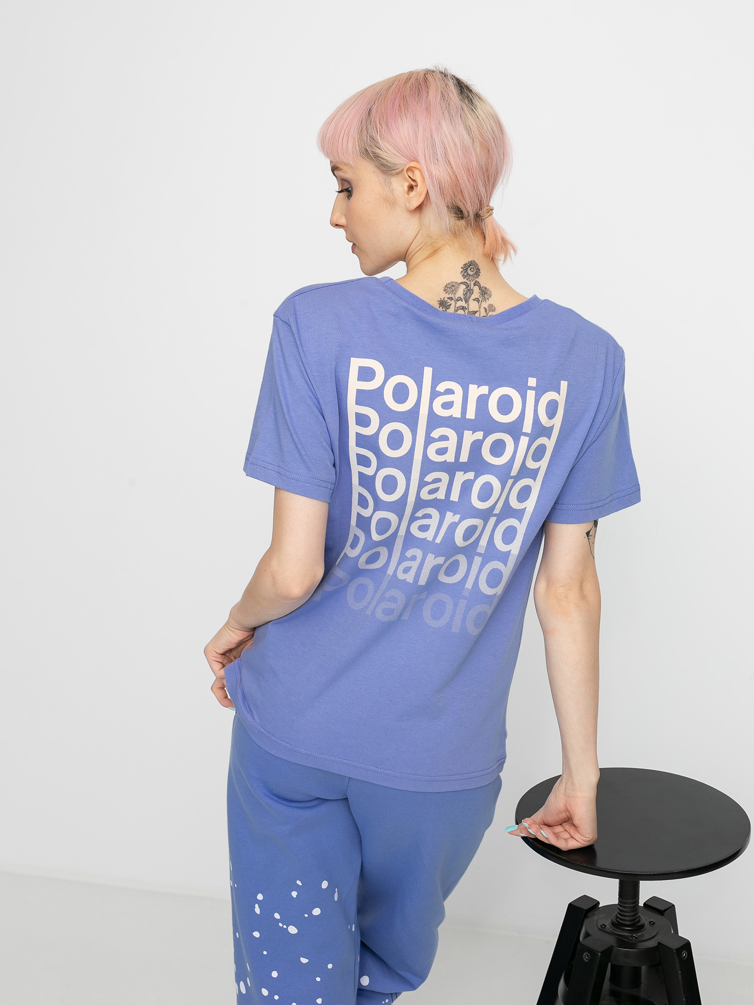 Tricou Local Heroes X Polaroid Gradient Wmn (violet)