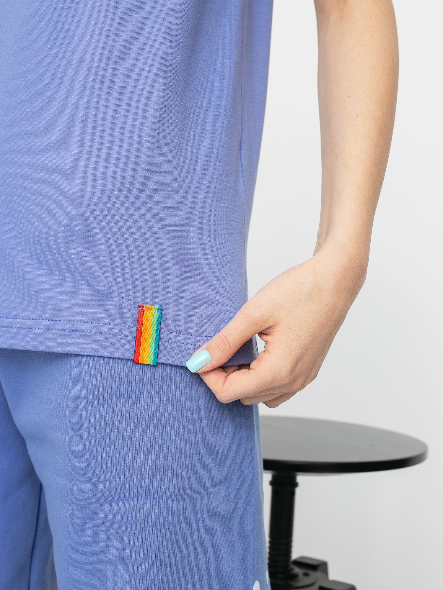 Tricou Local Heroes X Polaroid Gradient Wmn (violet)