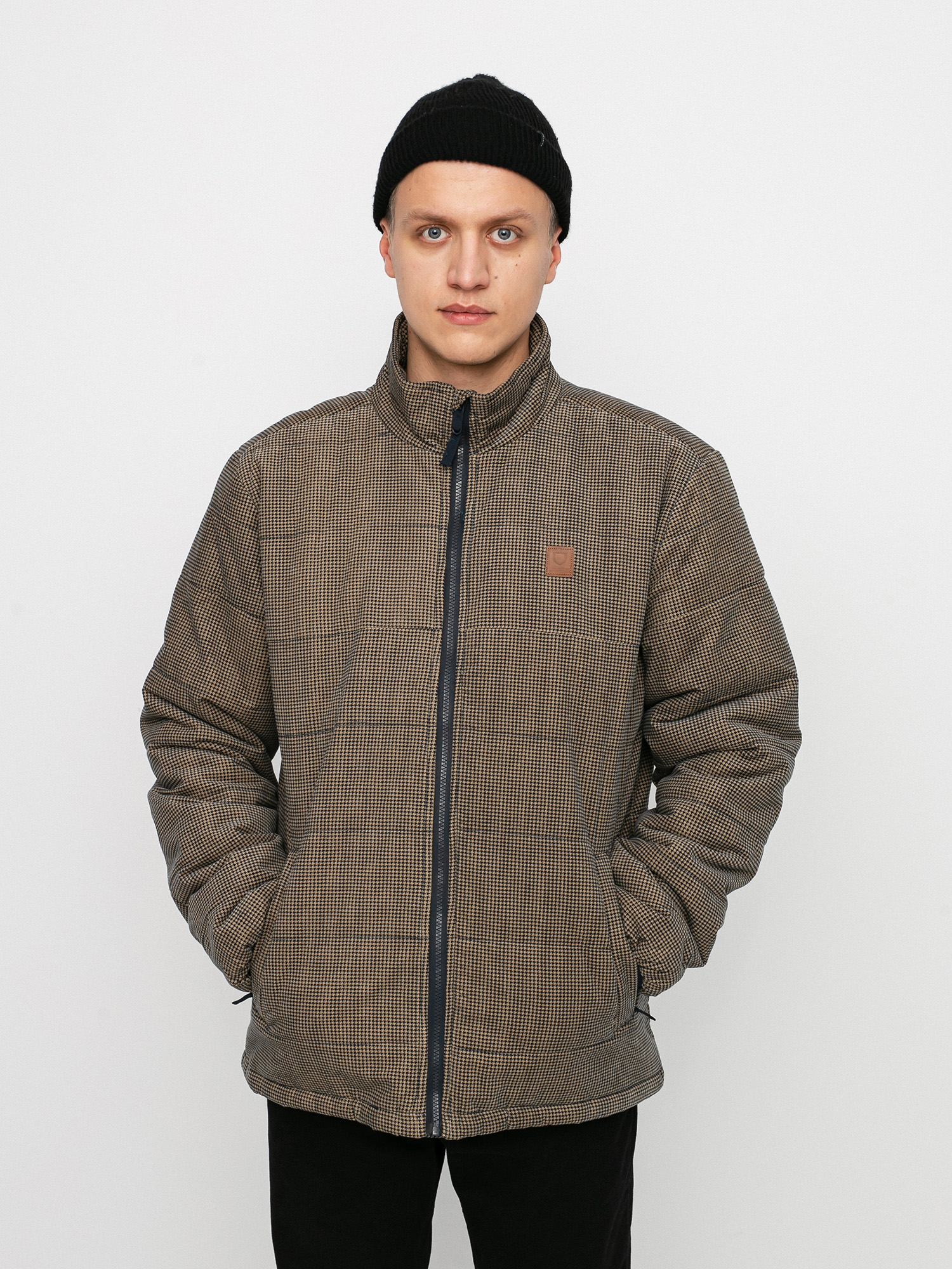 Geacă Brixton Cass Puffer (navy/khaki)