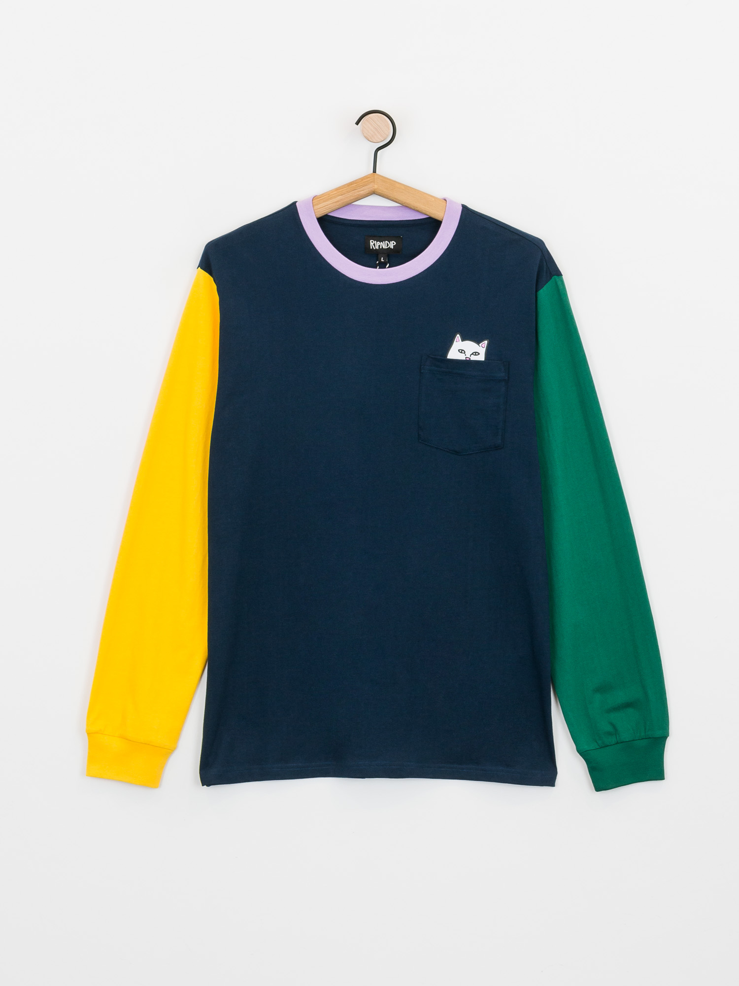 Tricou RipNDip Lord Nermal Color Block (multi)