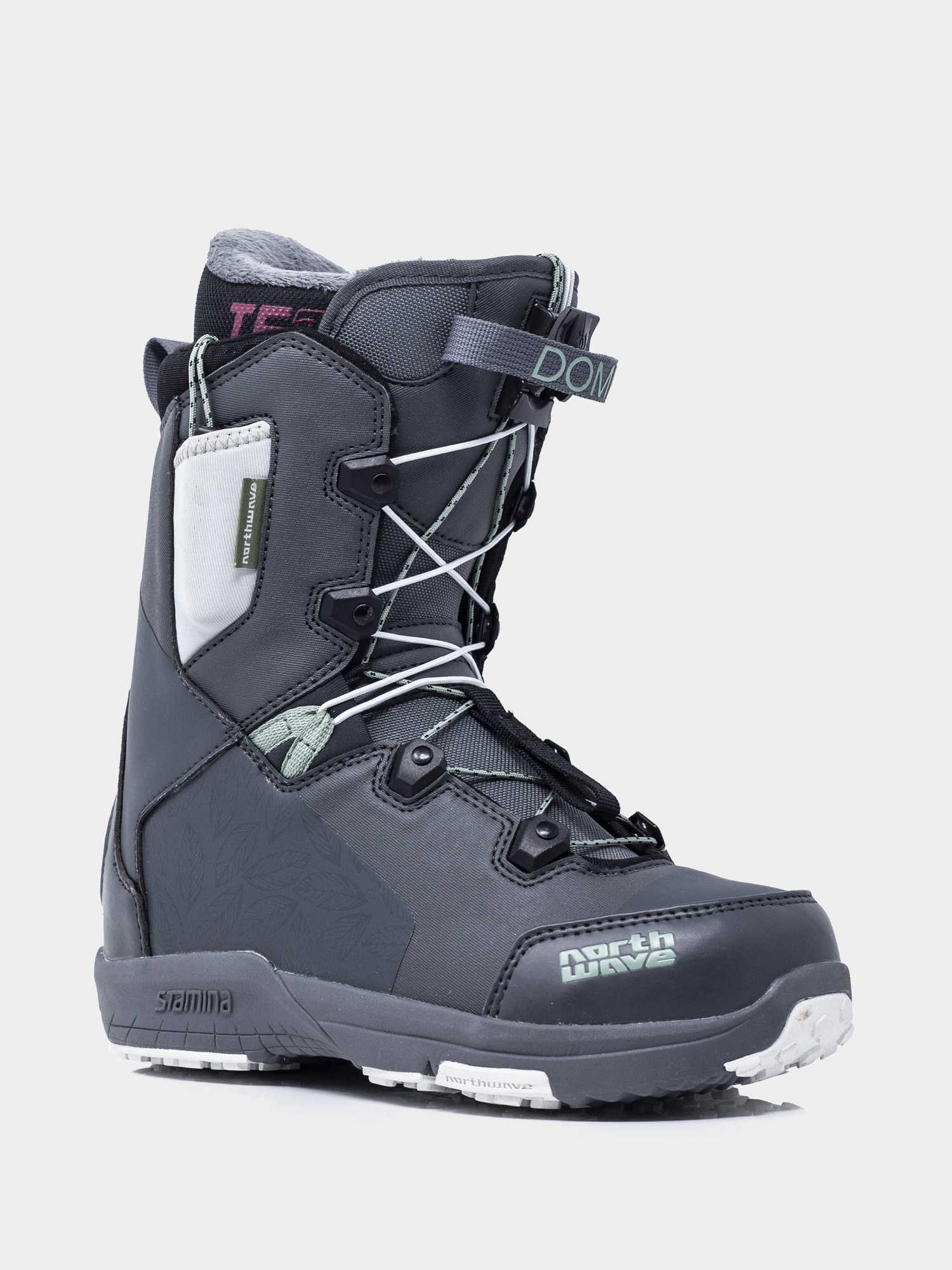 Pentru femei Încălțăminte pentru snowboard Northwave Domino Sl (dark grey)