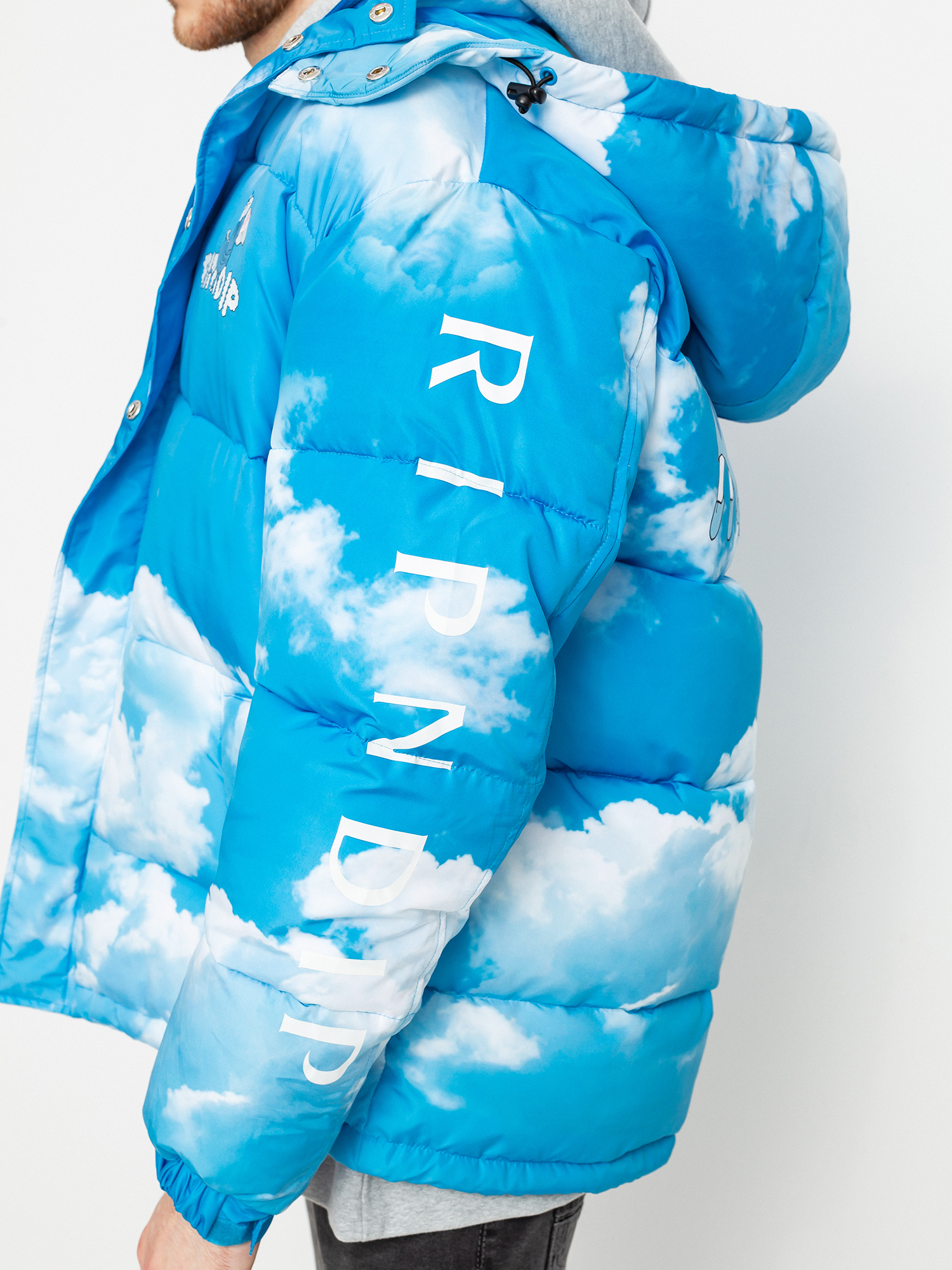 RipNDip Geacă Heaven And Hell Puffer (blue)
