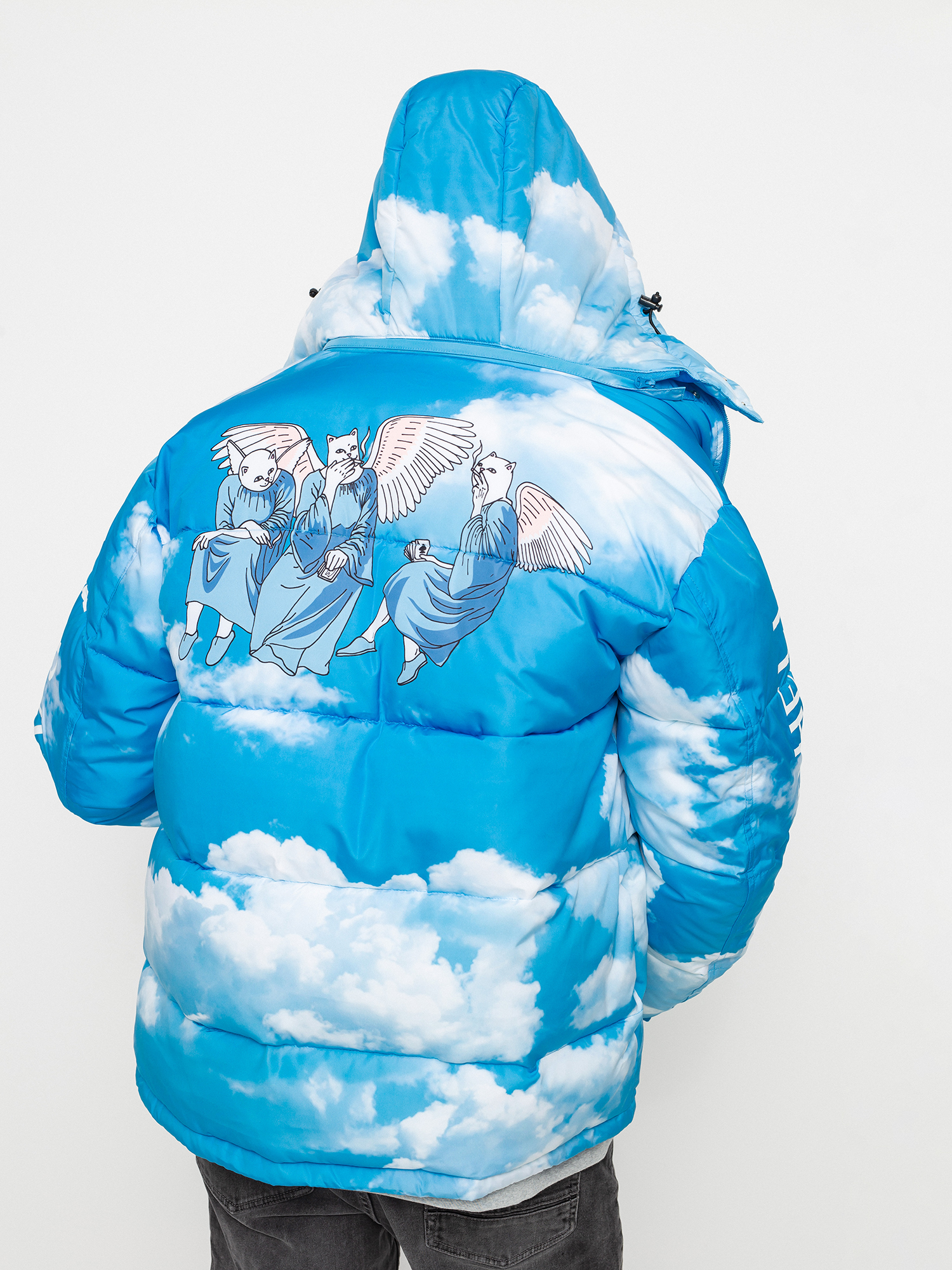 RipNDip Geacă Heaven And Hell Puffer (blue)
