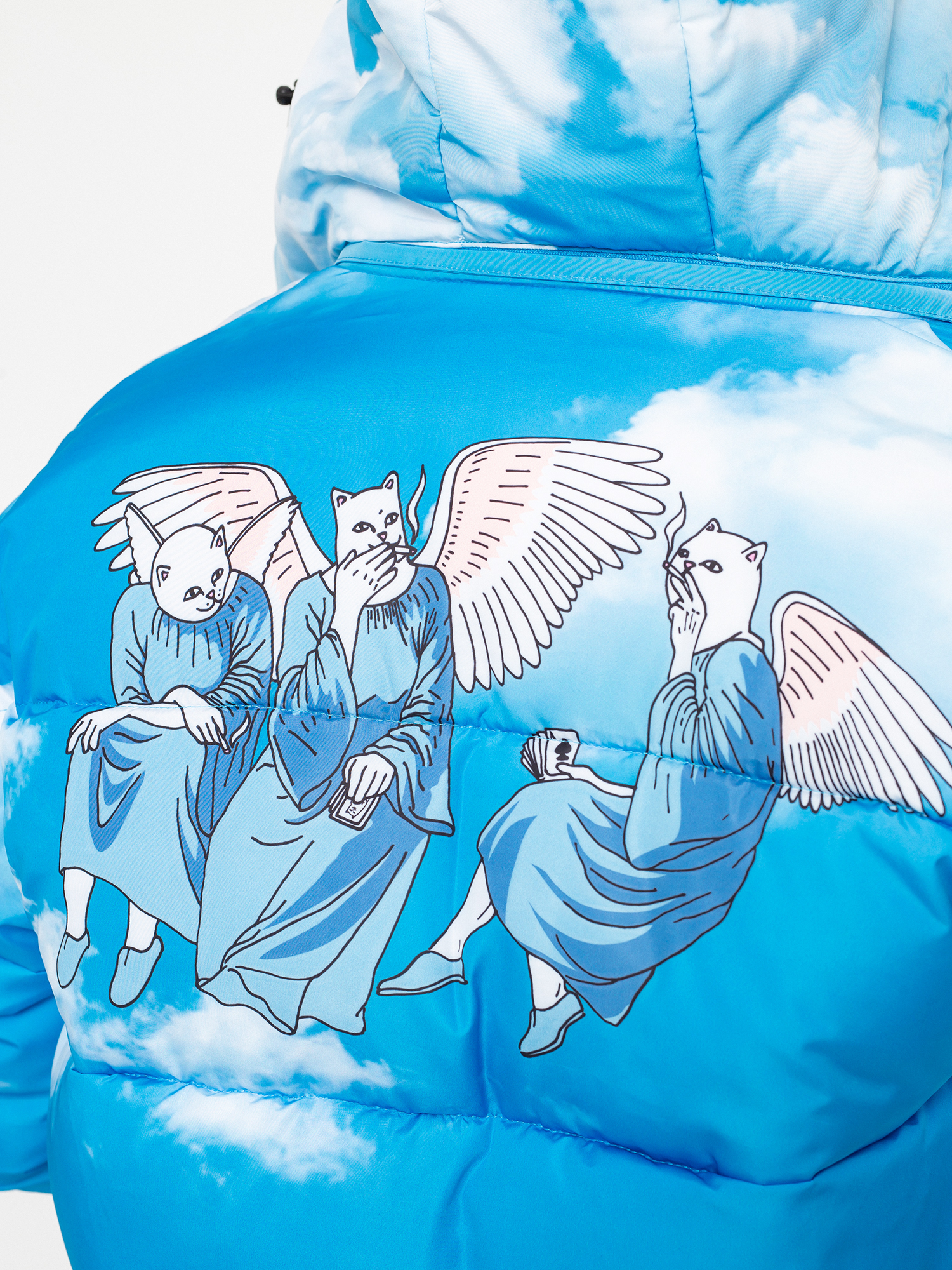 RipNDip Geacă Heaven And Hell Puffer (blue)