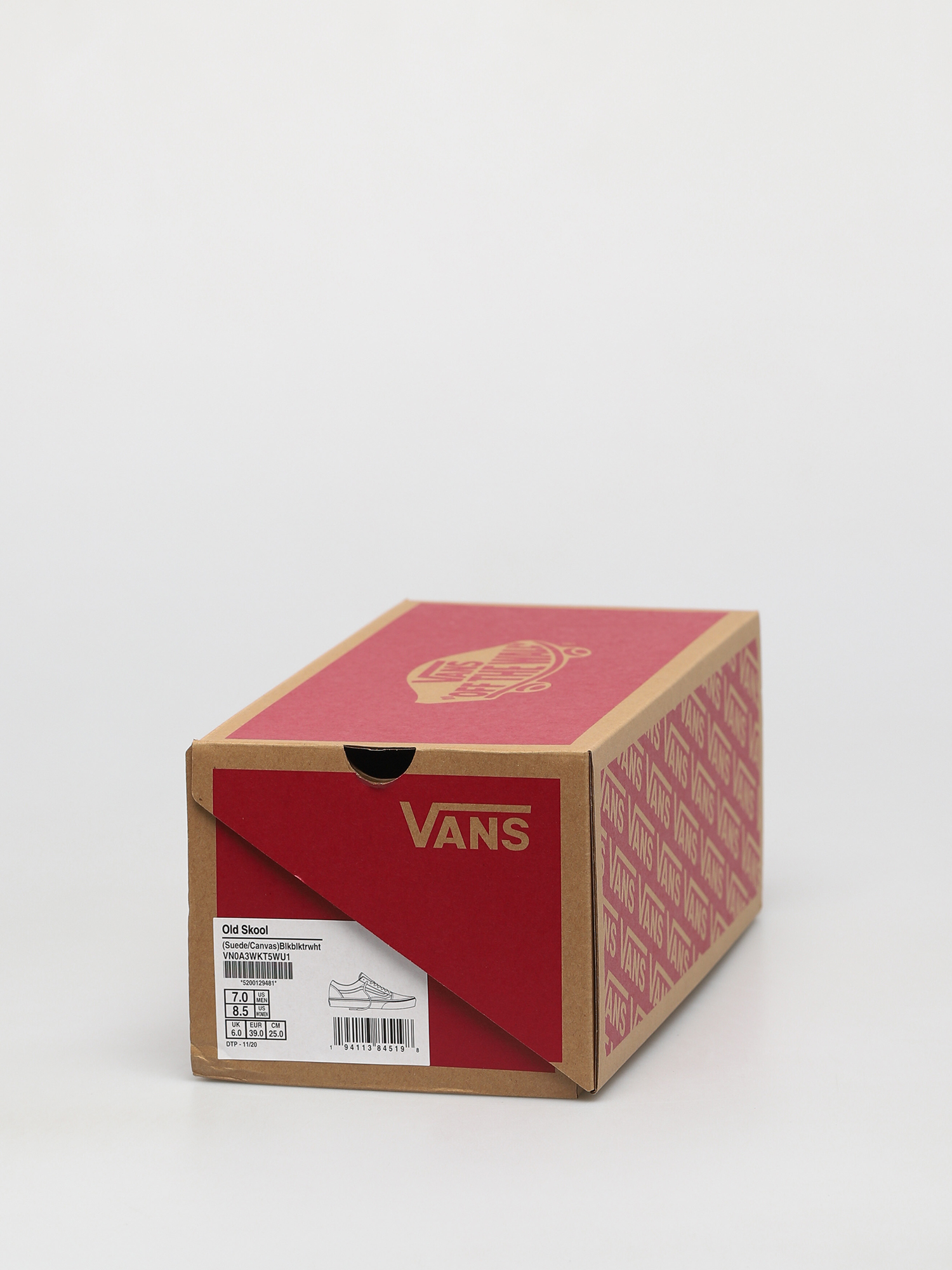 Pantofi Vans Old Skool (suede/canvas black/black/true white)