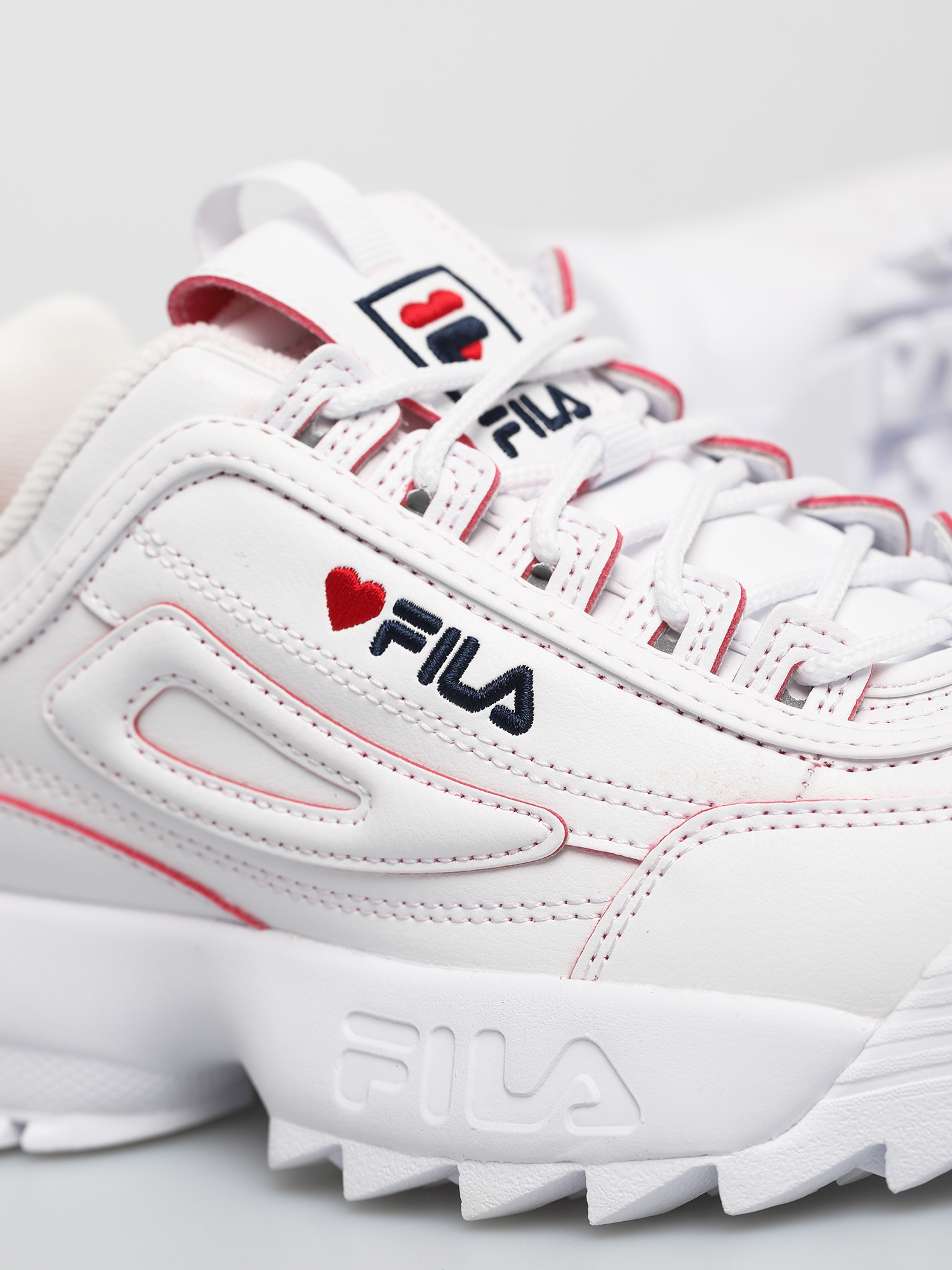 Pantofi Fila Disruptor V Day Wmn (white/fila red)
