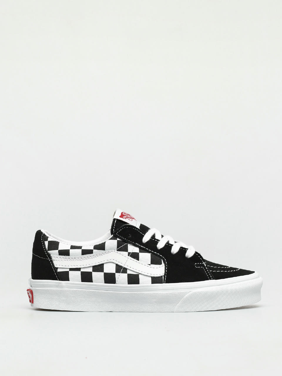 Pantofi Vans Sk8 Low (canvas/suede black/checkerboard)