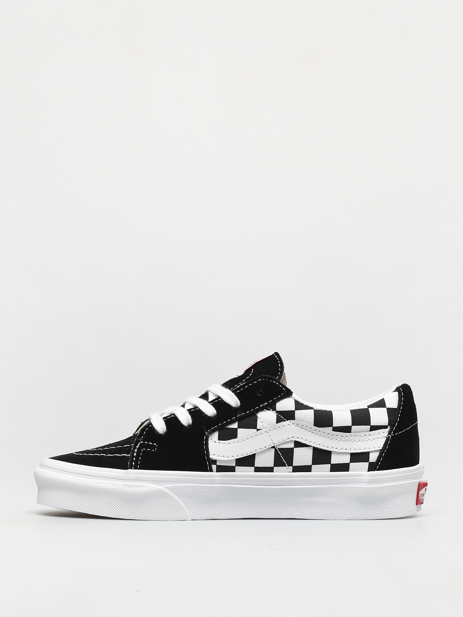 Pantofi Vans Sk8 Low (canvas/suede black/checkerboard)