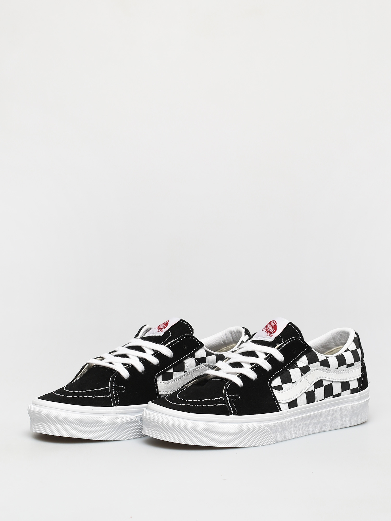 Pantofi Vans Sk8 Low (canvas/suede black/checkerboard)