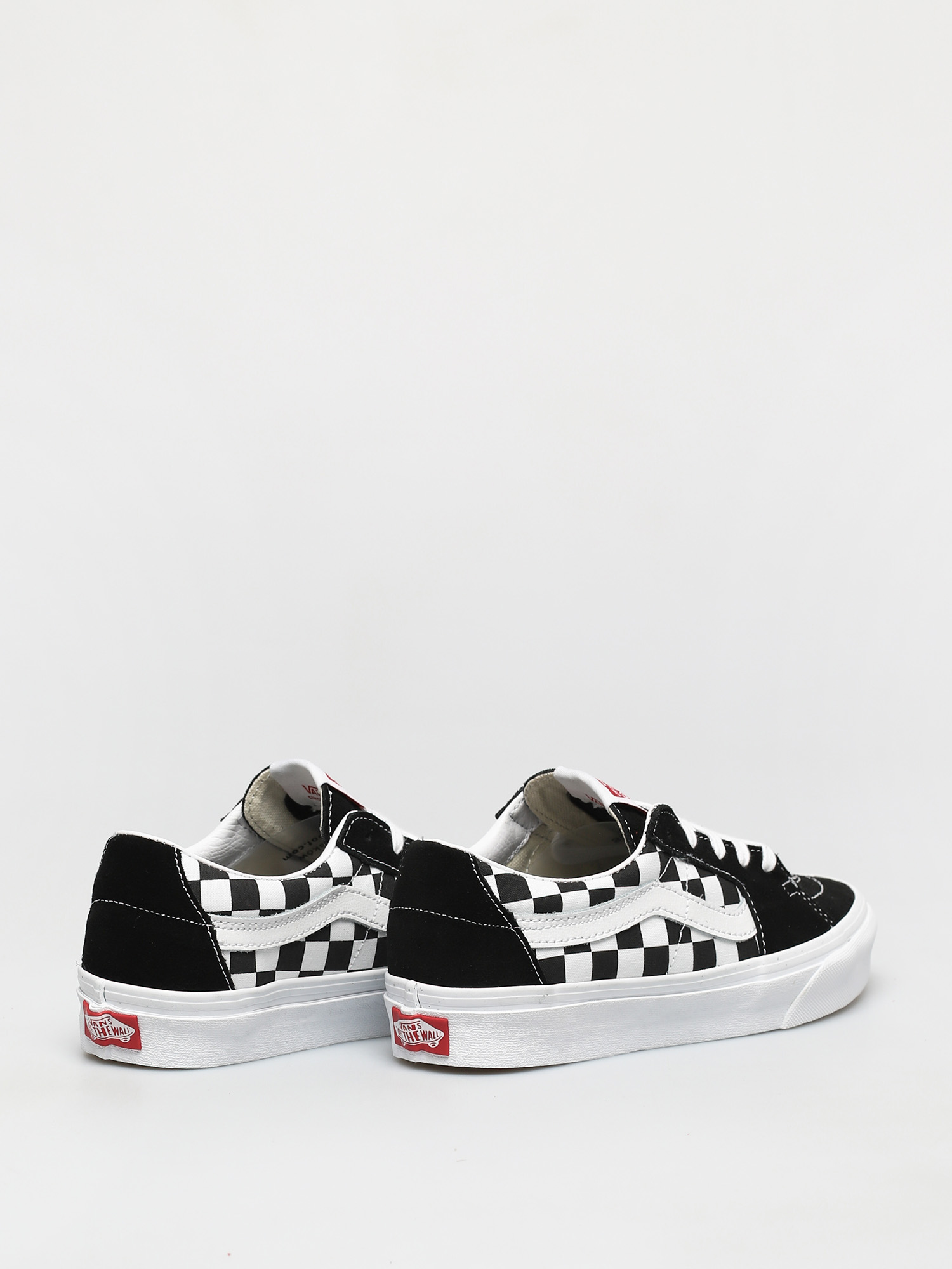 Pantofi Vans Sk8 Low (canvas/suede black/checkerboard)