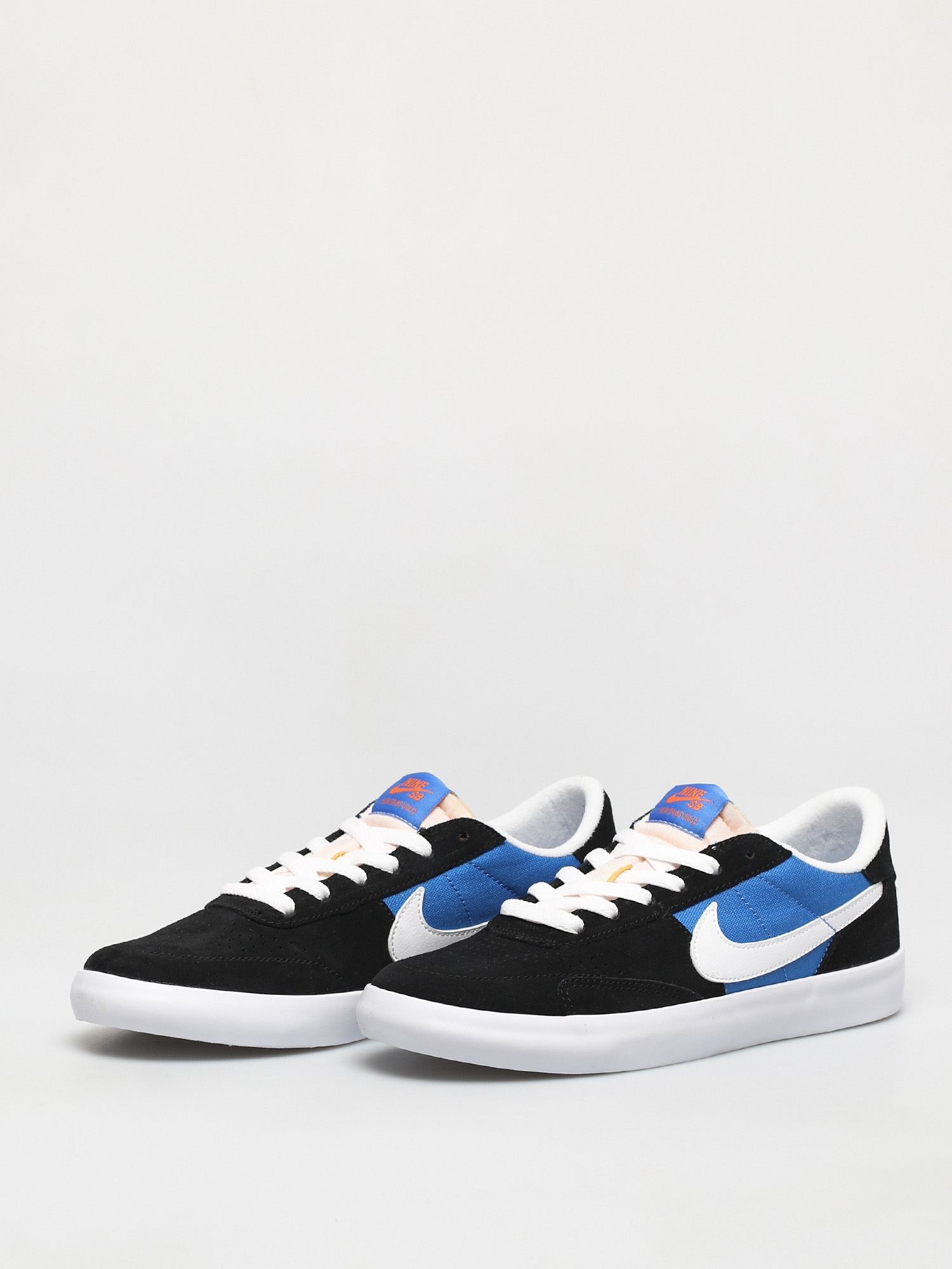 Pantofi Nike SB Heritage Vulc (black/white signal blue safety orange)