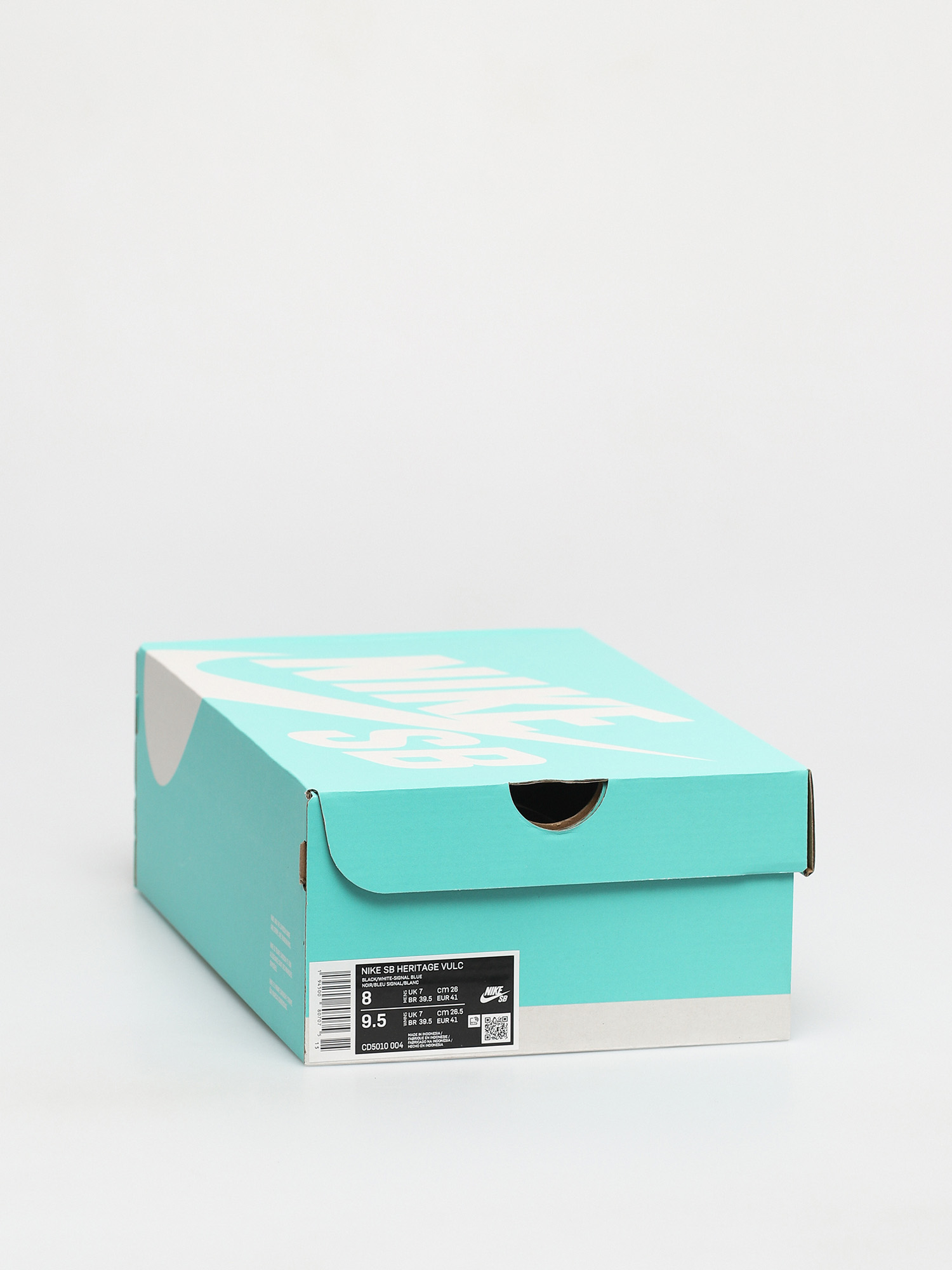 Pantofi Nike SB Heritage Vulc (black/white signal blue safety orange)