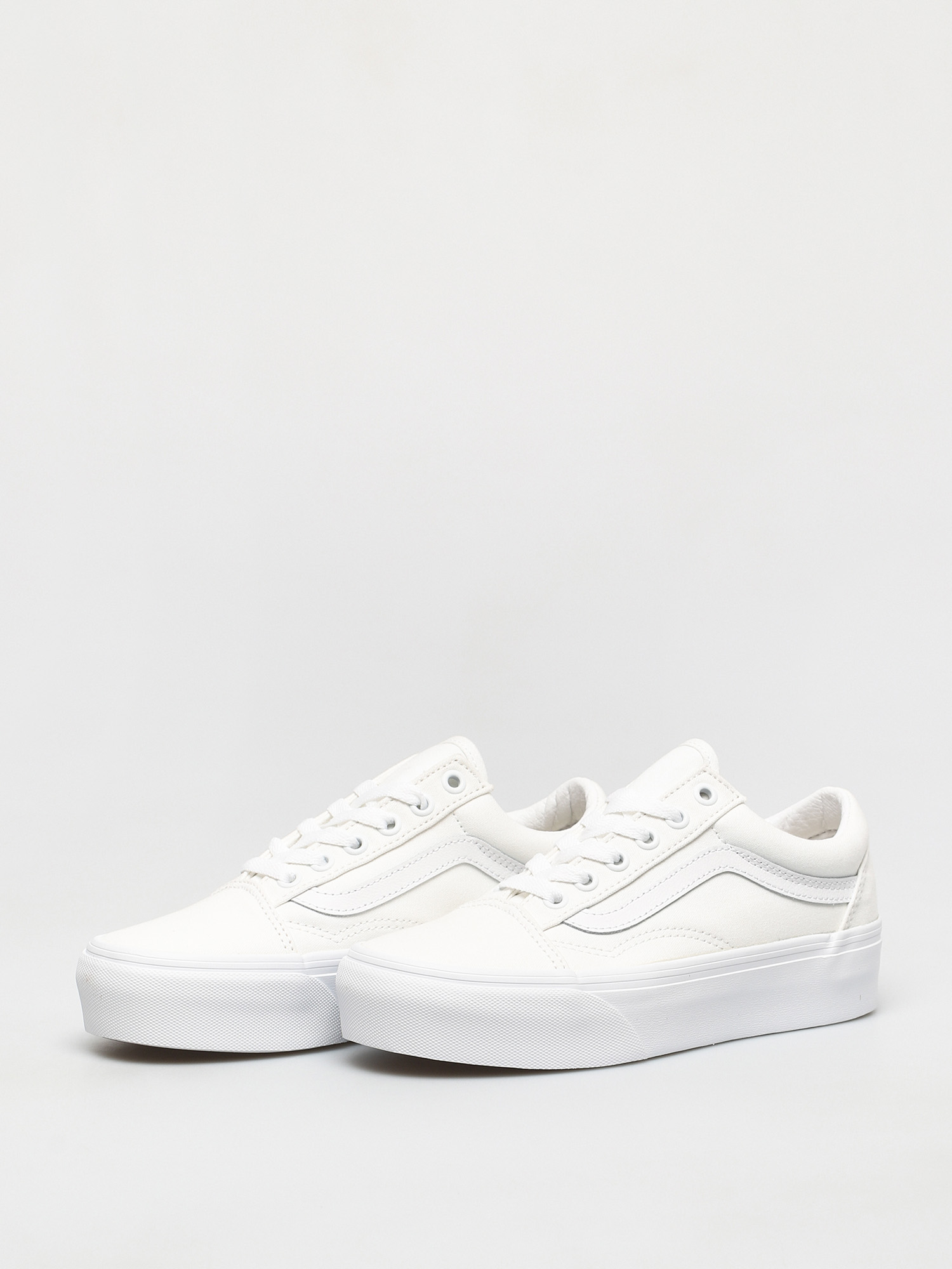 Pantofi Vans Old Skool Platform (true white)