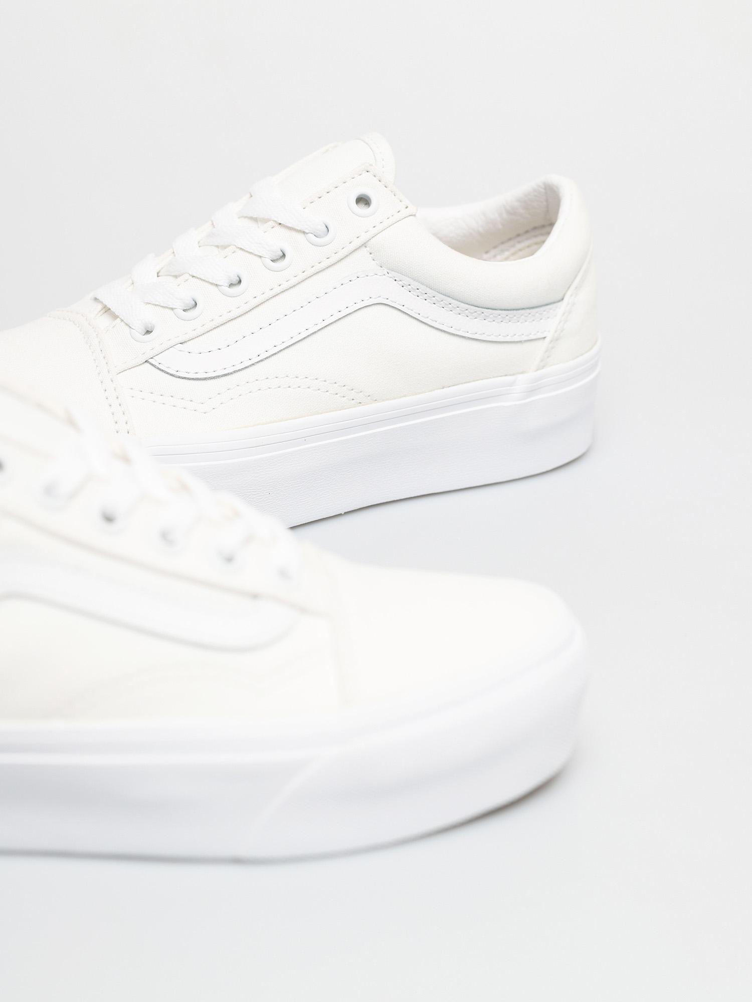 Pantofi Vans Old Skool Platform (true white)