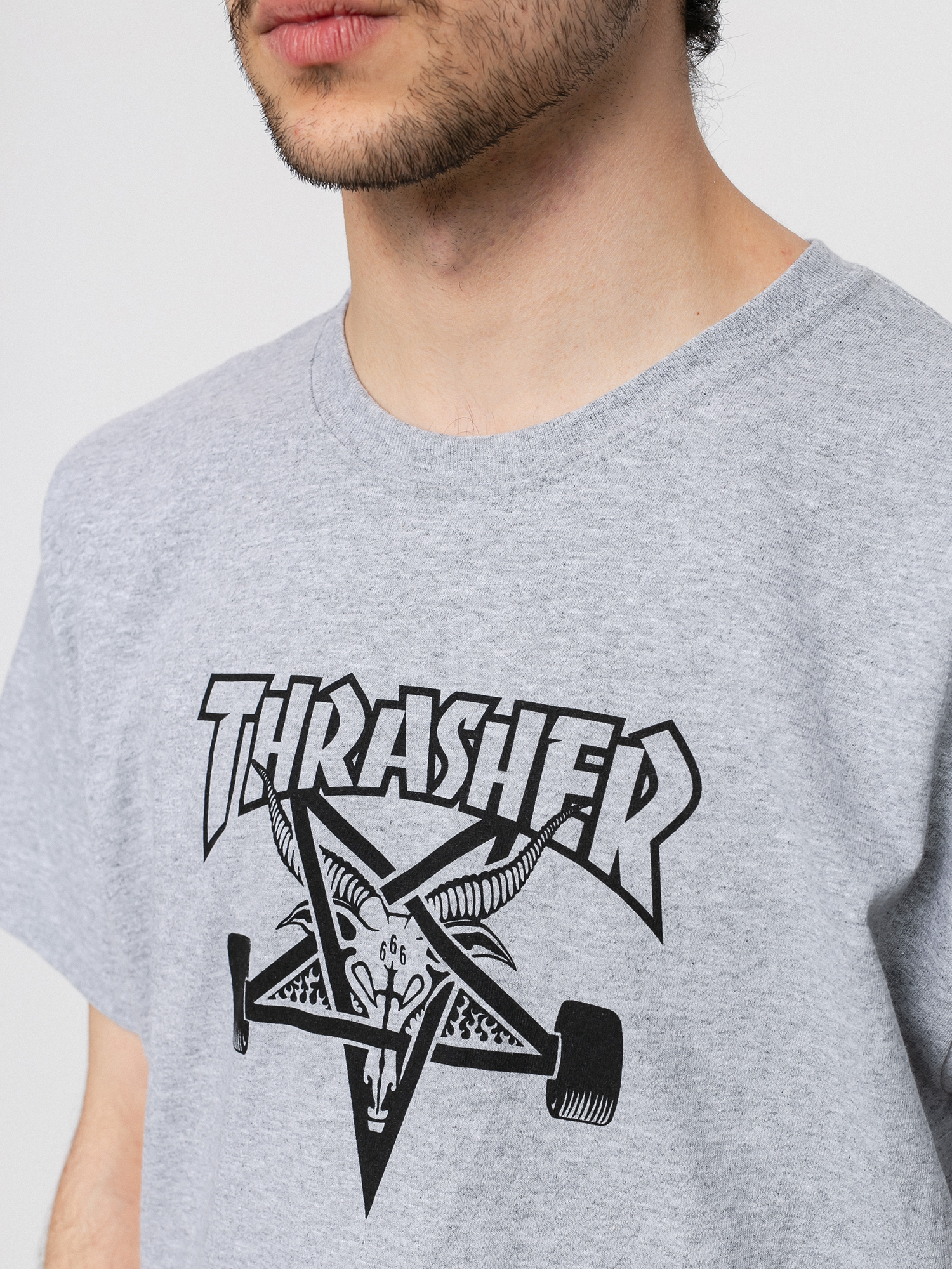 Tricou Thrasher Skategoat (grey)