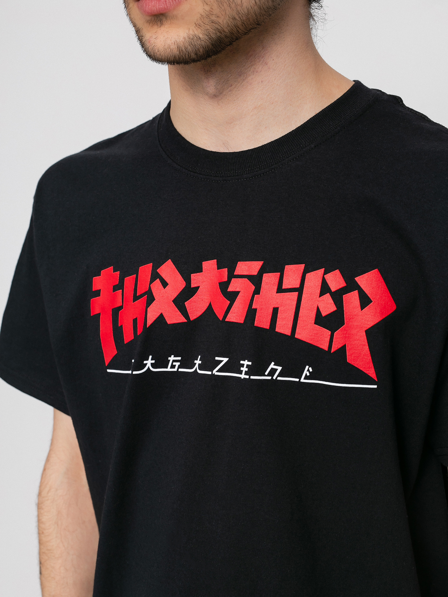 Tricou Thrasher Godzilla (black)
