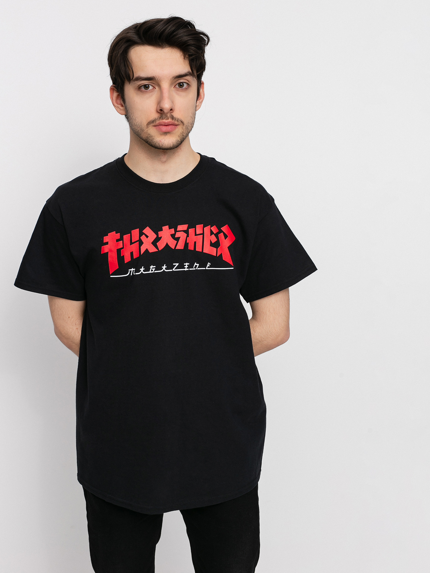 Tricou Thrasher Godzilla (black)