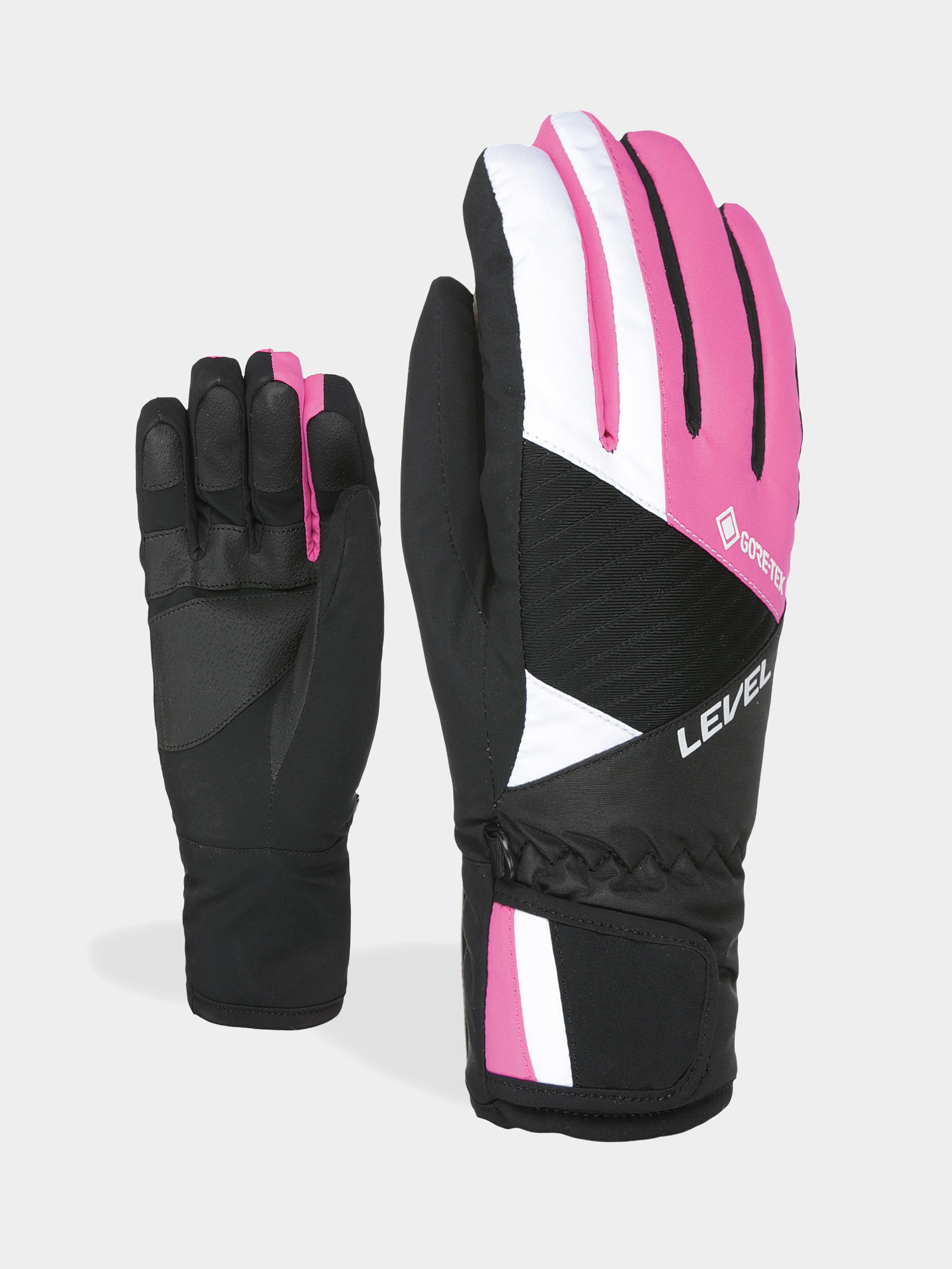 Mănuși Level Force Jr Gore Tex (fucsia)