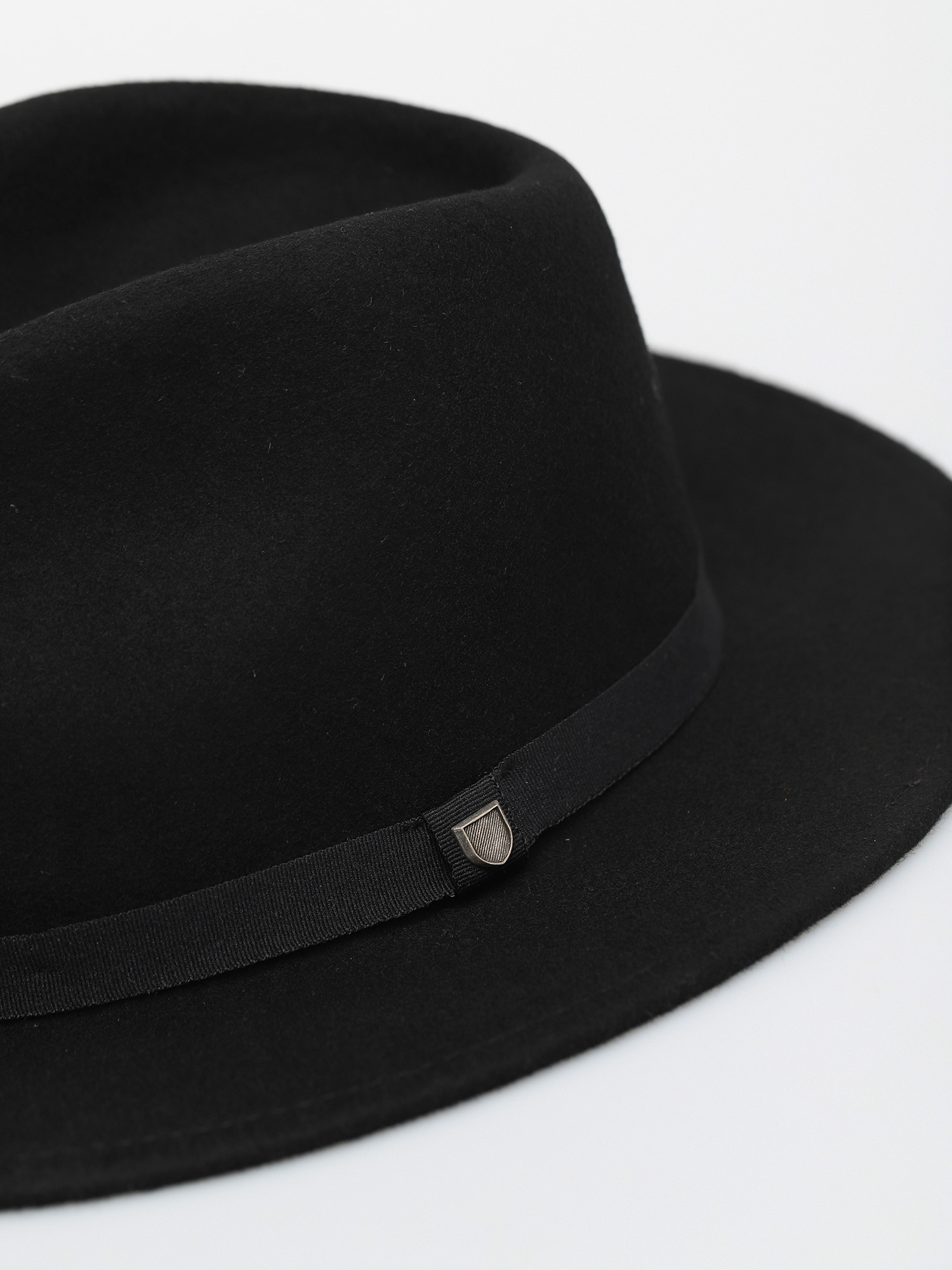 Pălărie Brixton Messer Packable Fedora (black/black)