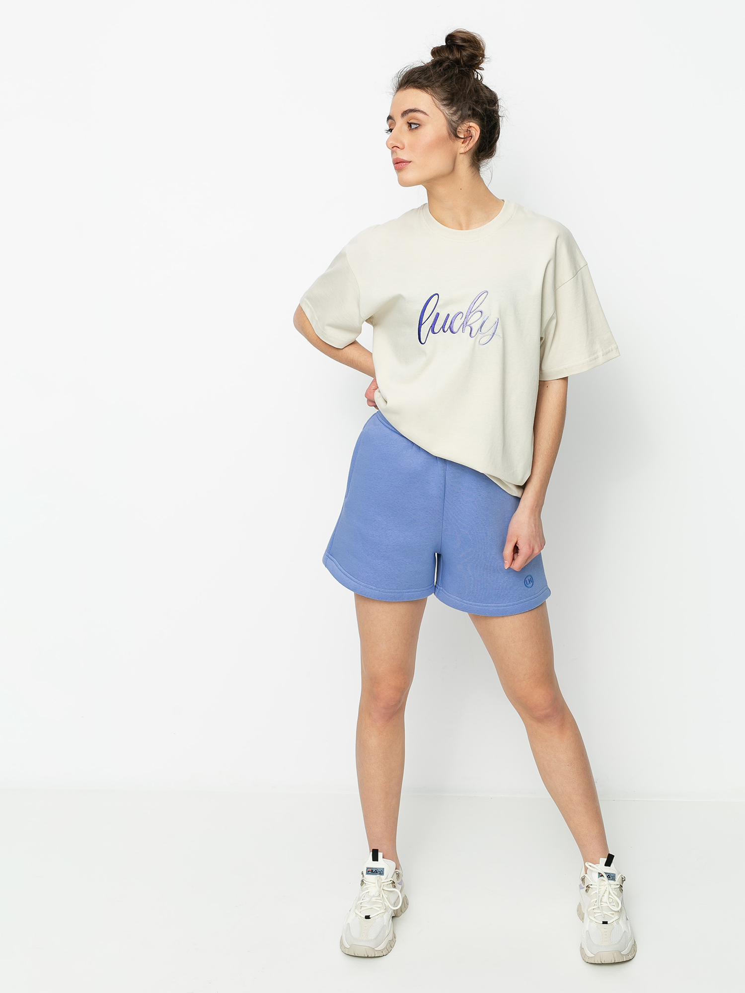 Tricou Local Heroes Lucky Nude Wmn (beige)