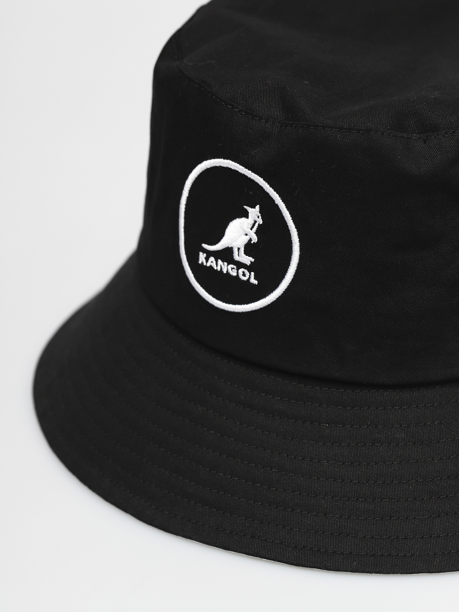 Pălărie Kangol Cotton Bucket (black)