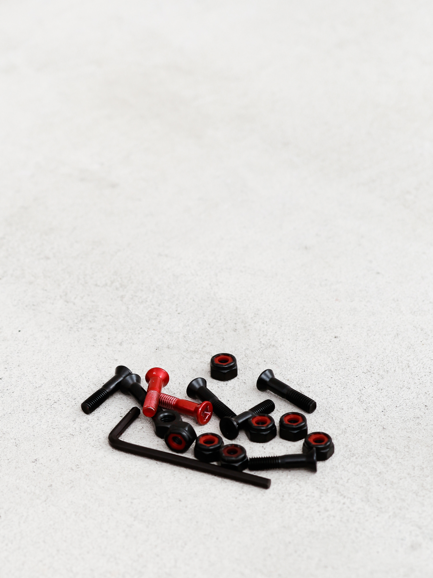 Șuruburi Andale Combo Hardware (black/red)