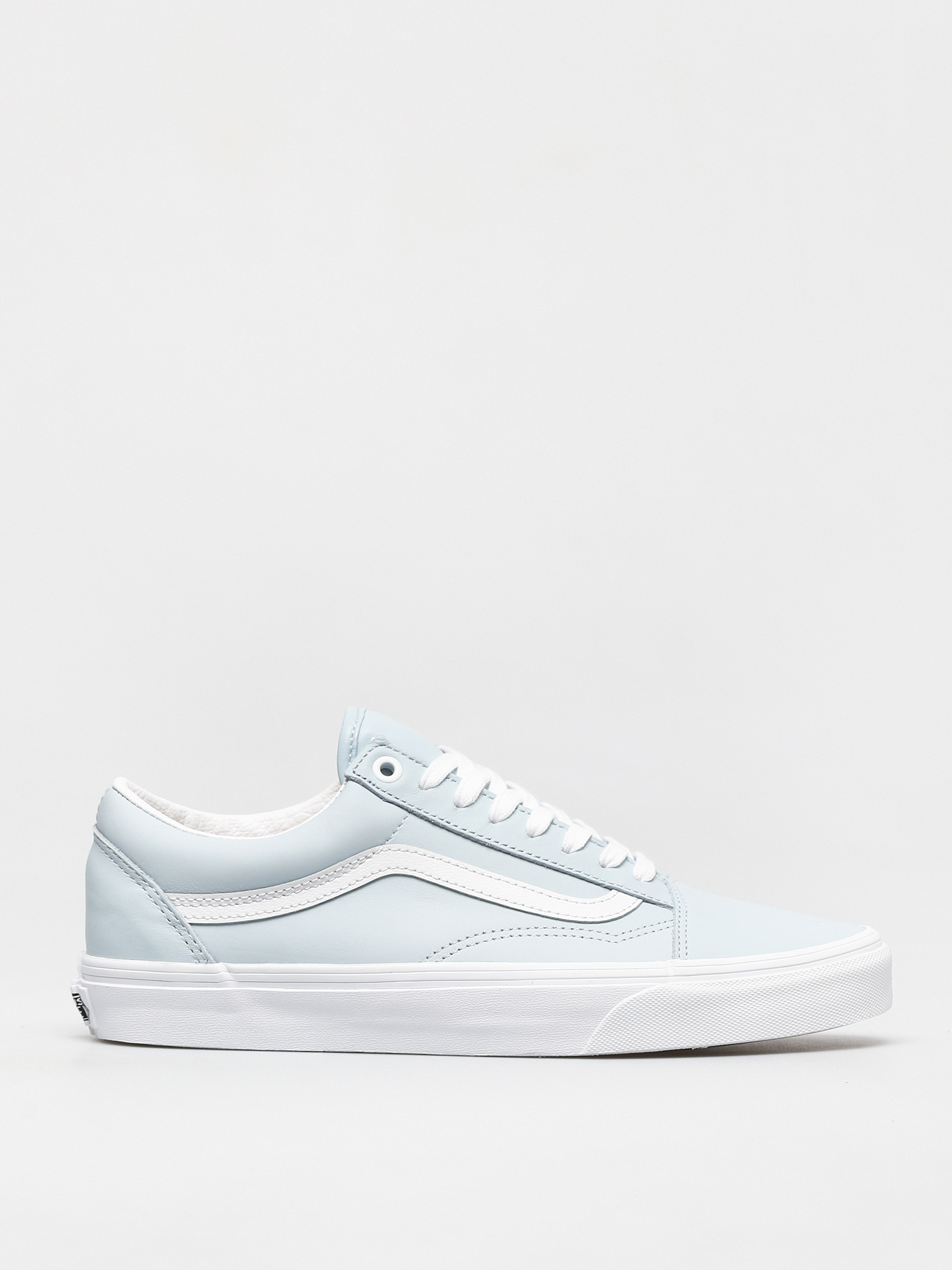 Pantofi Vans Old Skool (leather ballad blue/true white)