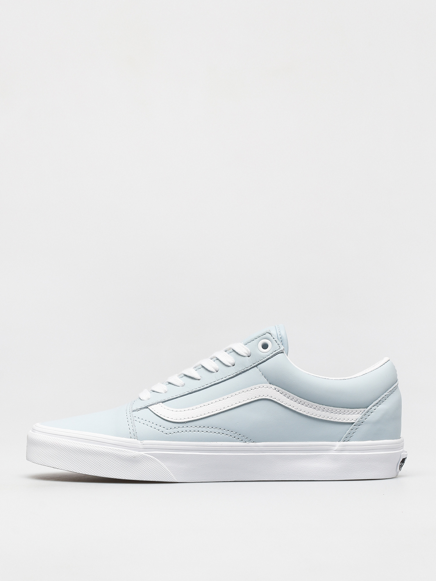 Pantofi Vans Old Skool (leather ballad blue/true white)