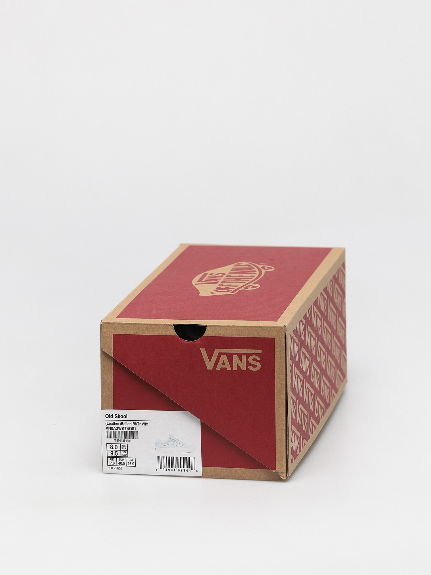 Pantofi Vans Old Skool (leather ballad blue/true white)