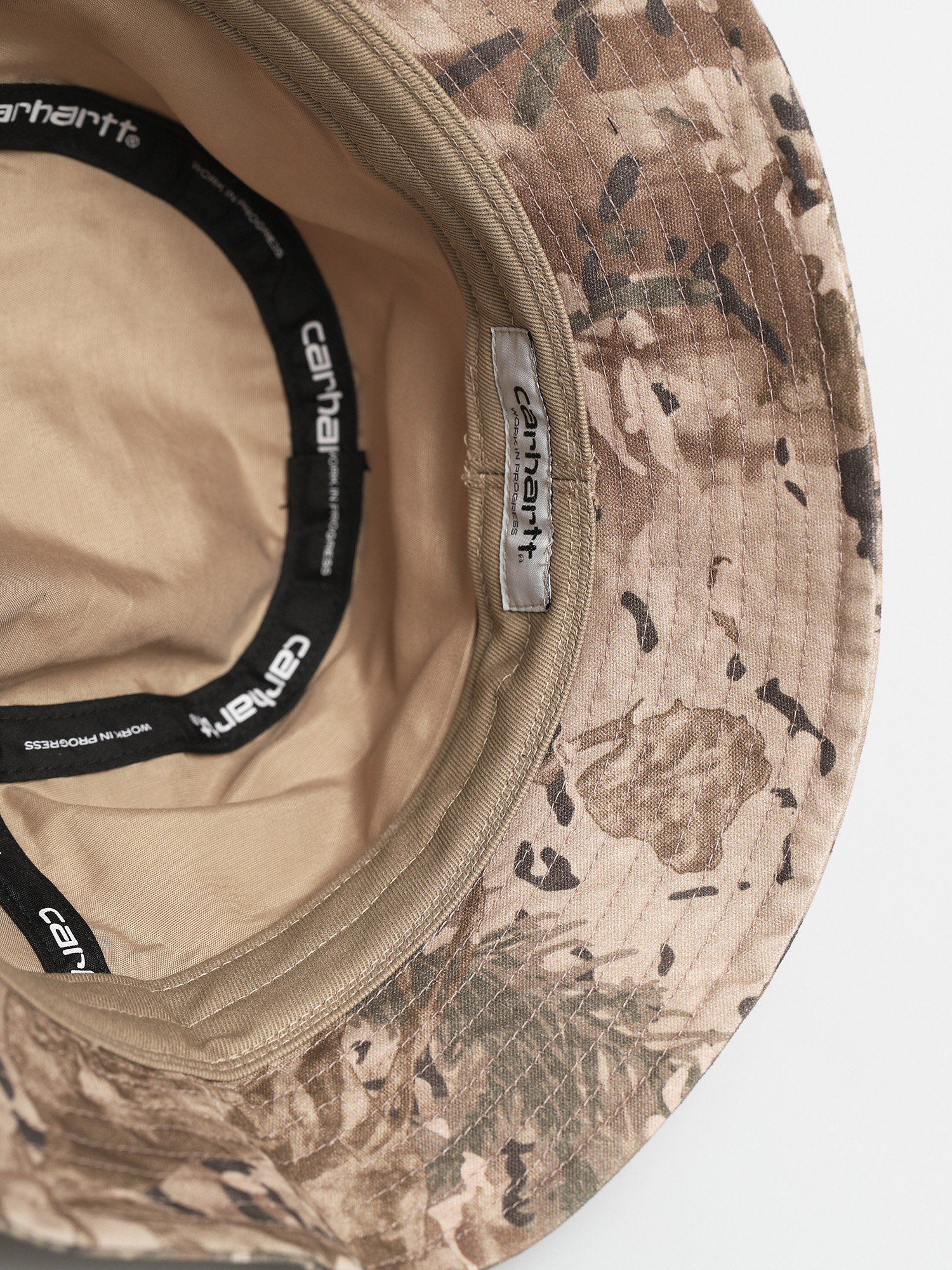 Pălărie Carhartt WIP Script (camo combi desert/white)