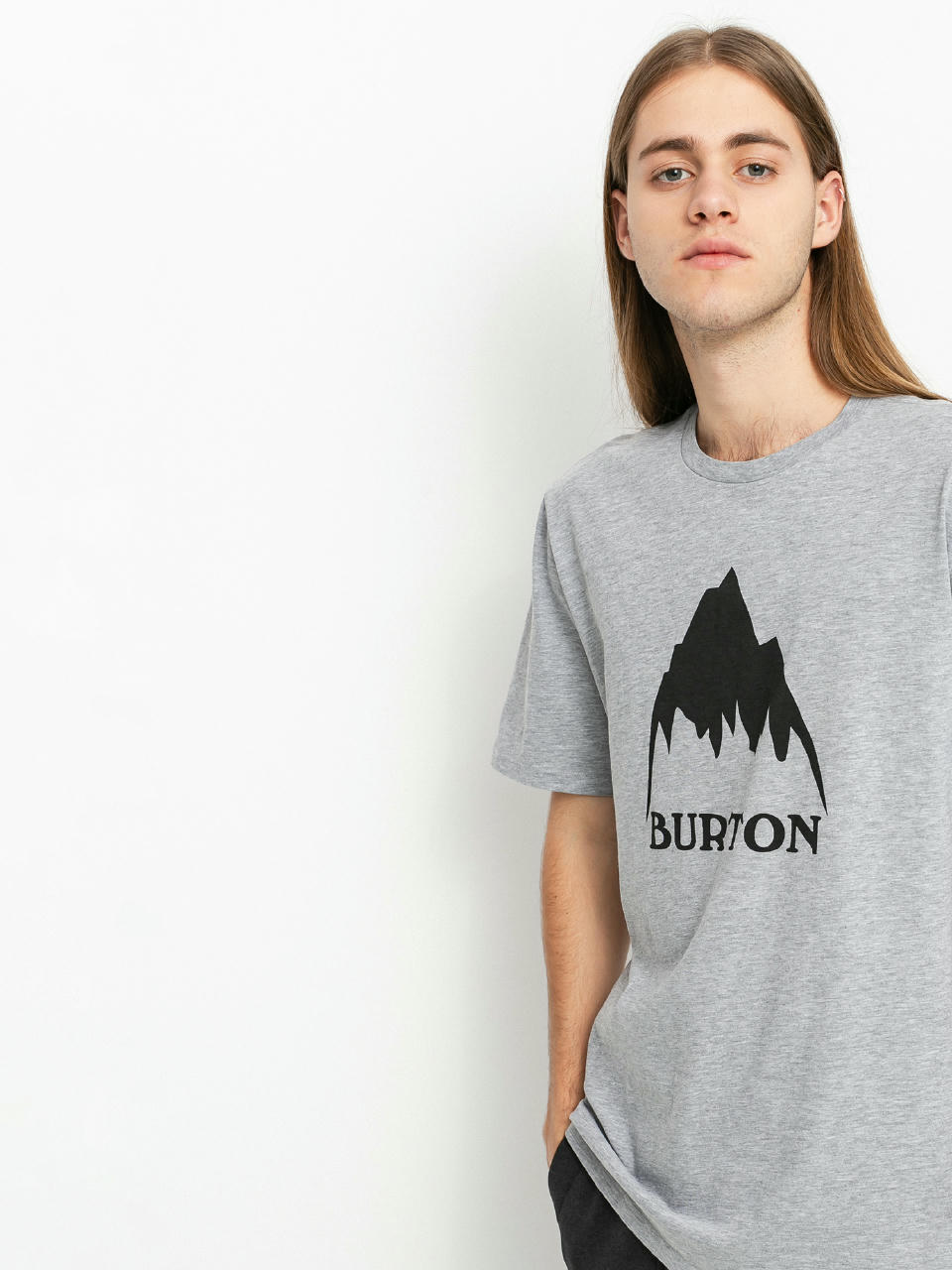 Tricou Burton Classic Mountain High (gray heather)