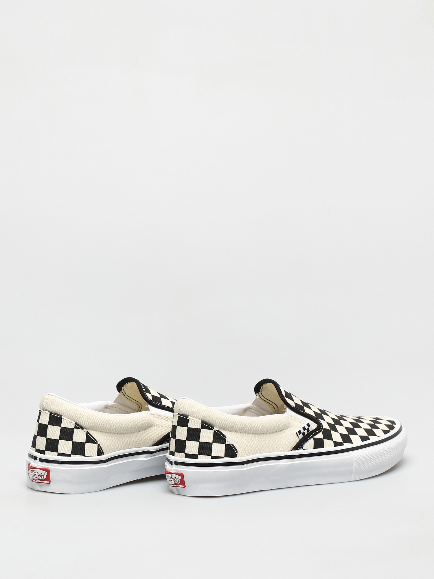 Pantofi Vans Skate Slip On (checkerboard black/off white)