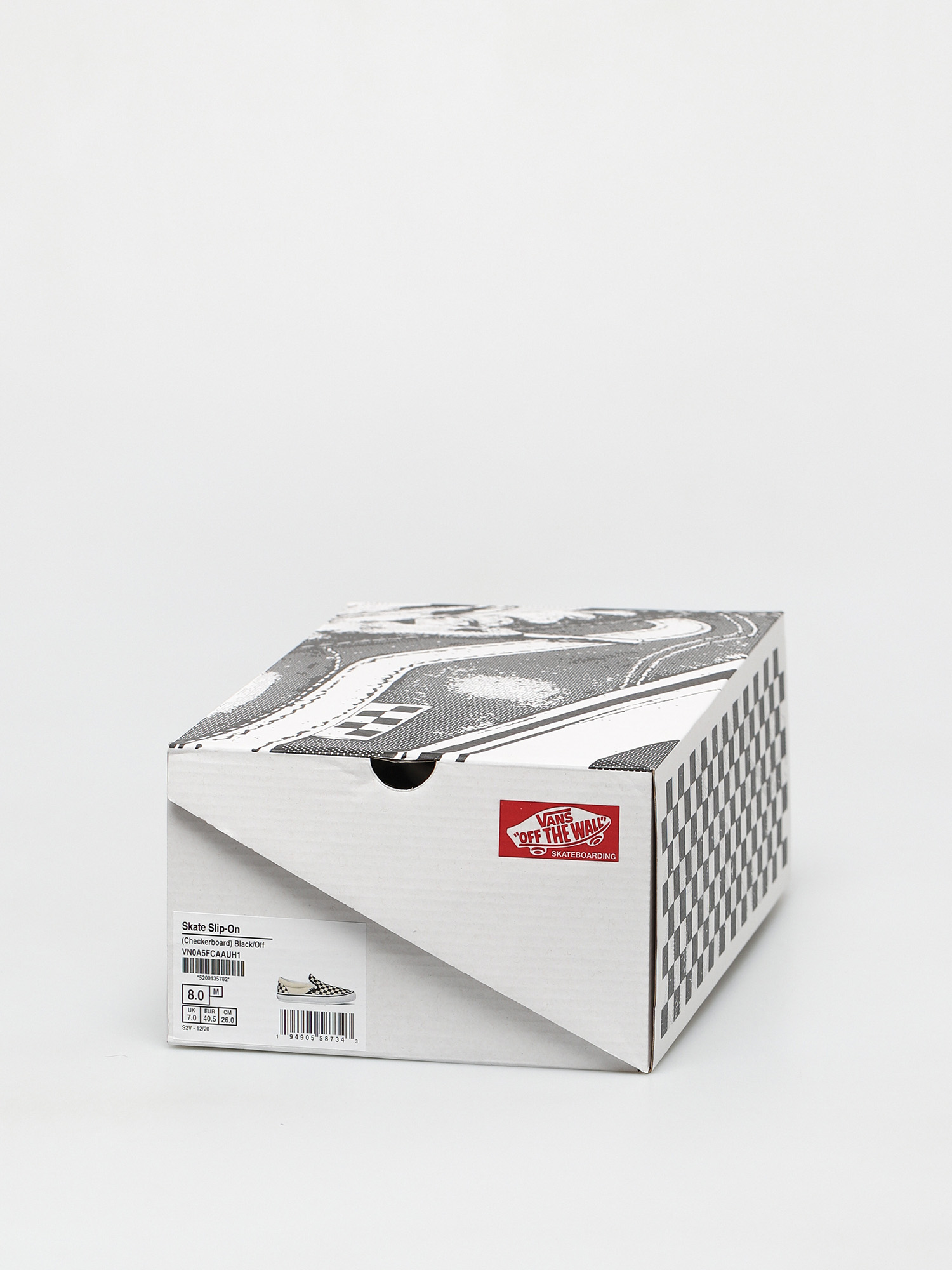 Pantofi Vans Skate Slip On (checkerboard black/off white)