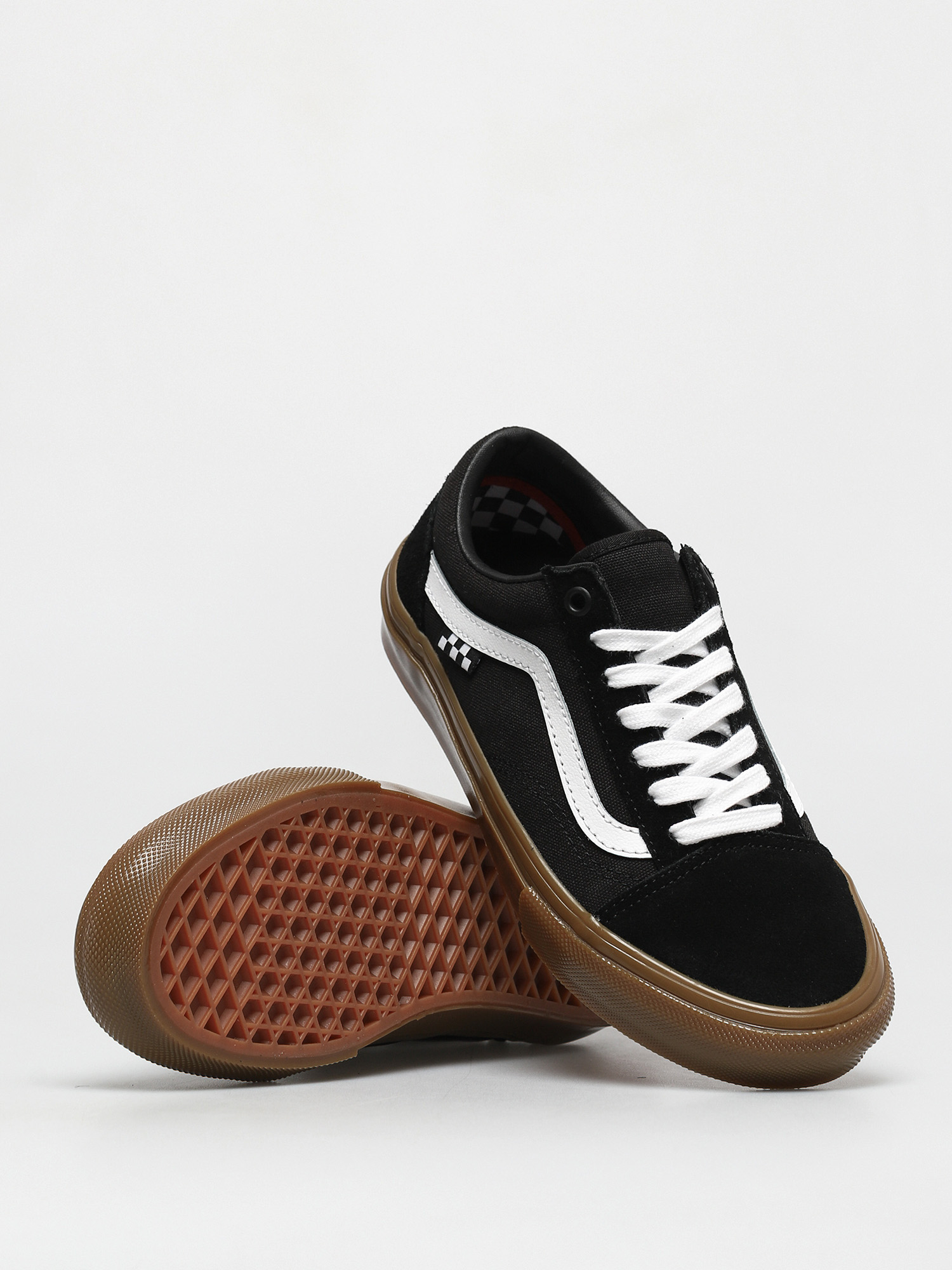 Pantofi Vans Skate Old Skool (black/gum)