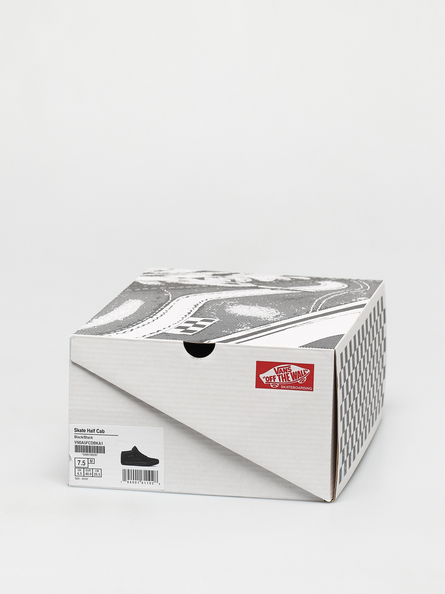 Pantofi Vans Skate Half Cab (black/black)
