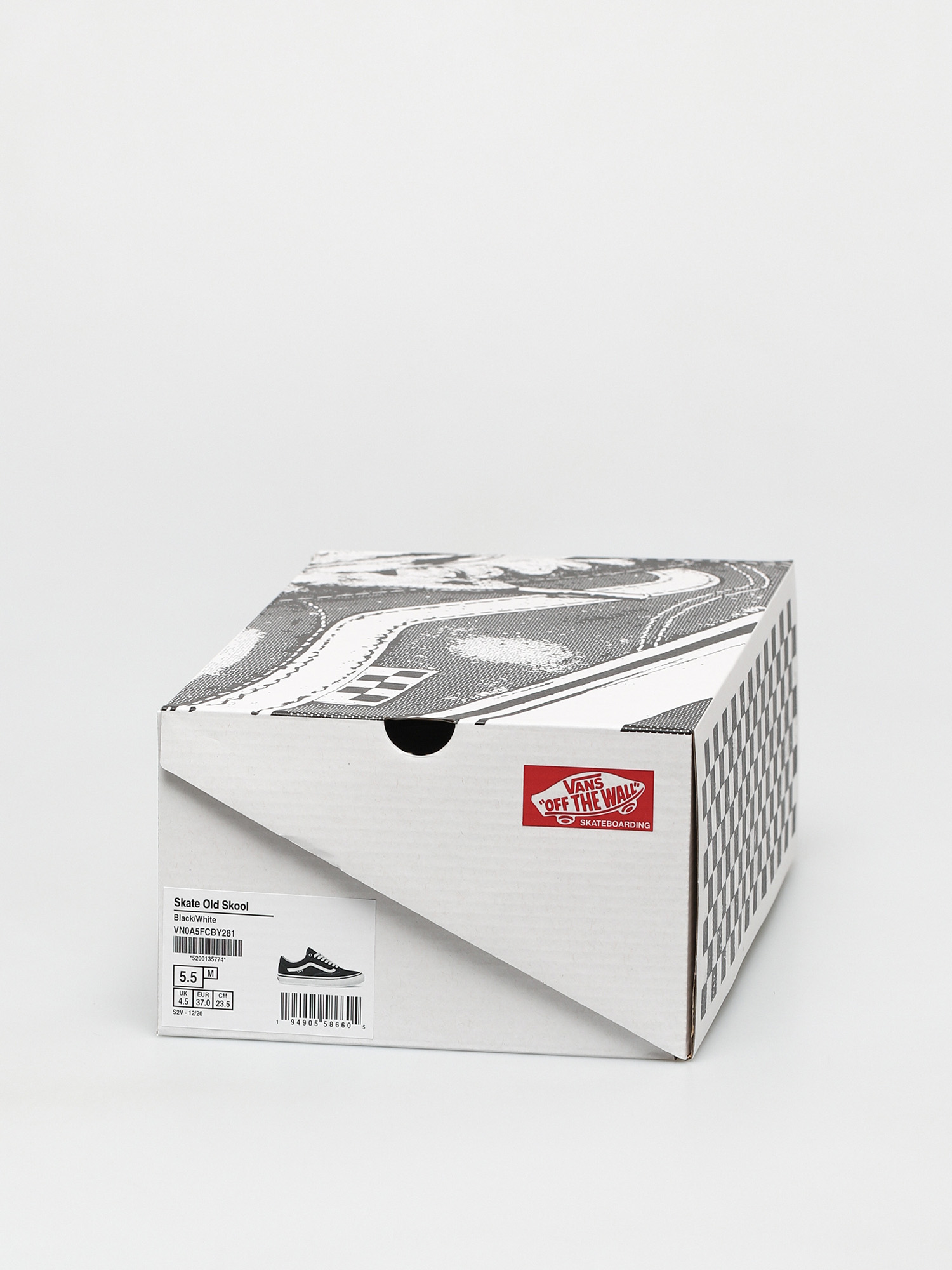 Pantofi Vans Skate Old Skool (black/white)