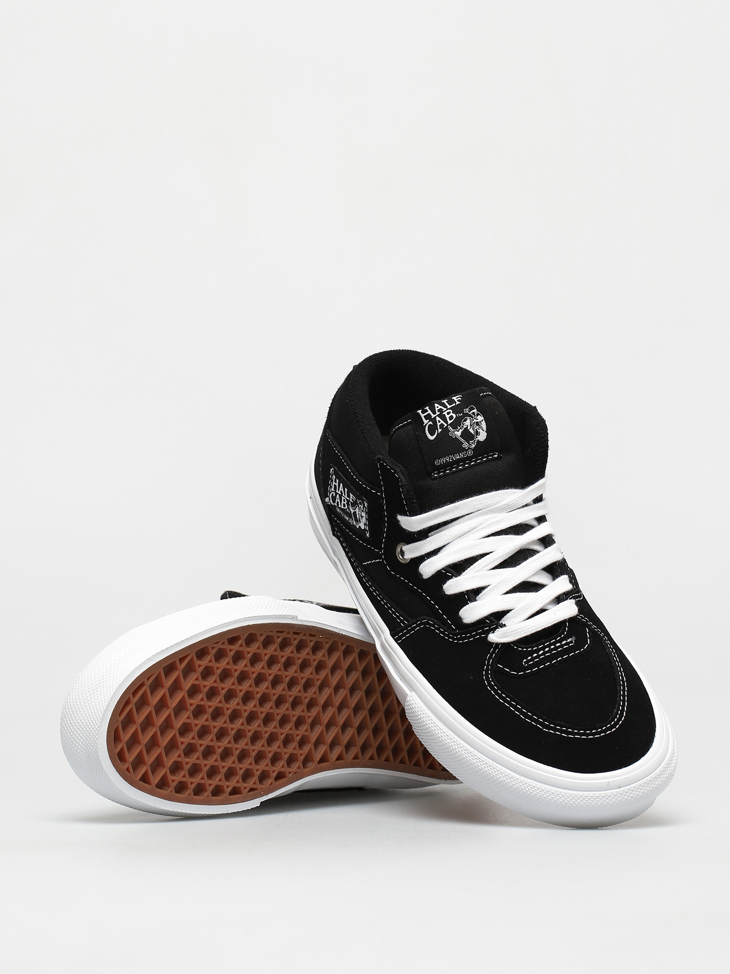 Pantofi Vans Skate Half Cab (black/white)