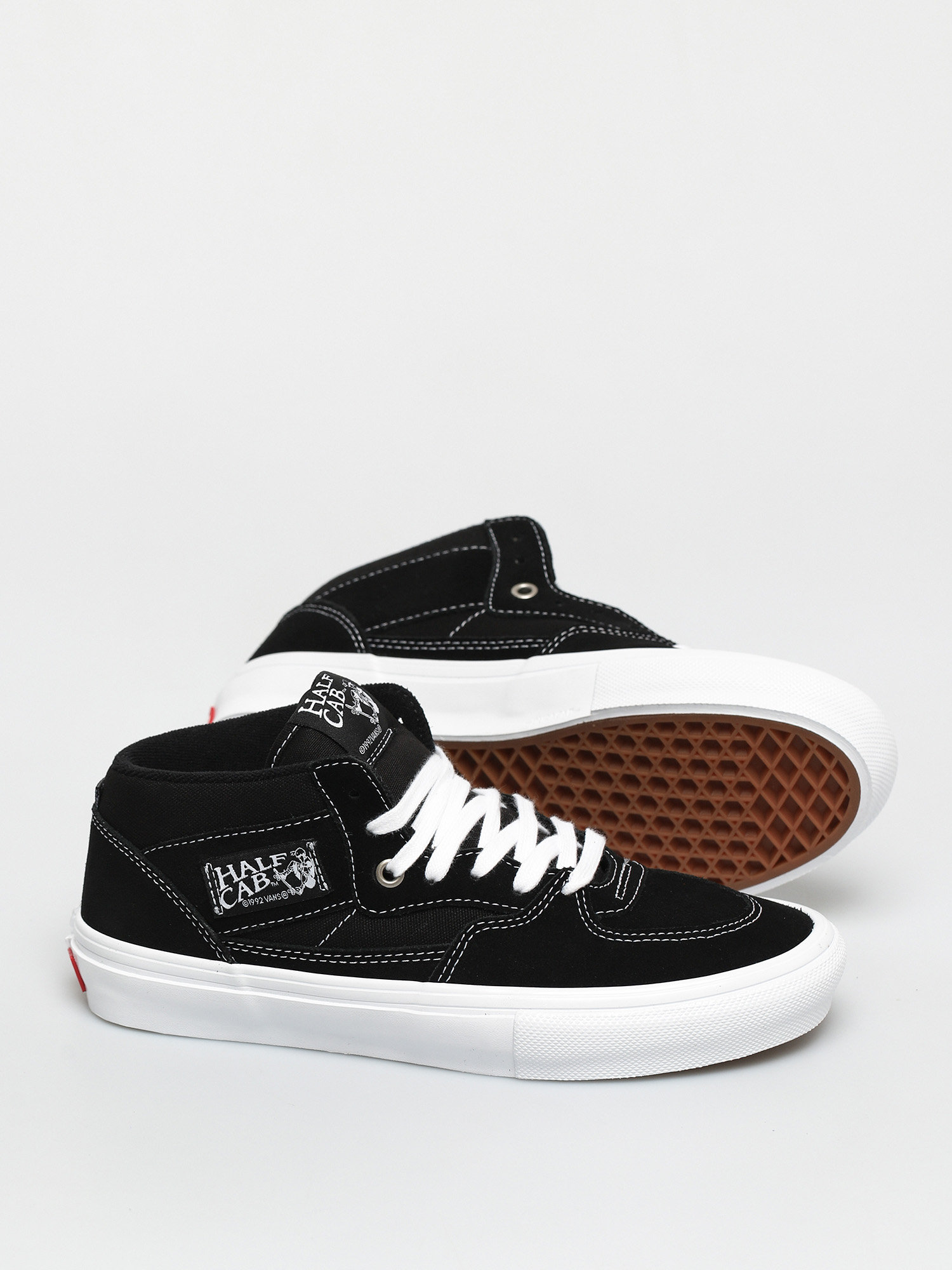 Pantofi Vans Skate Half Cab (black/white)