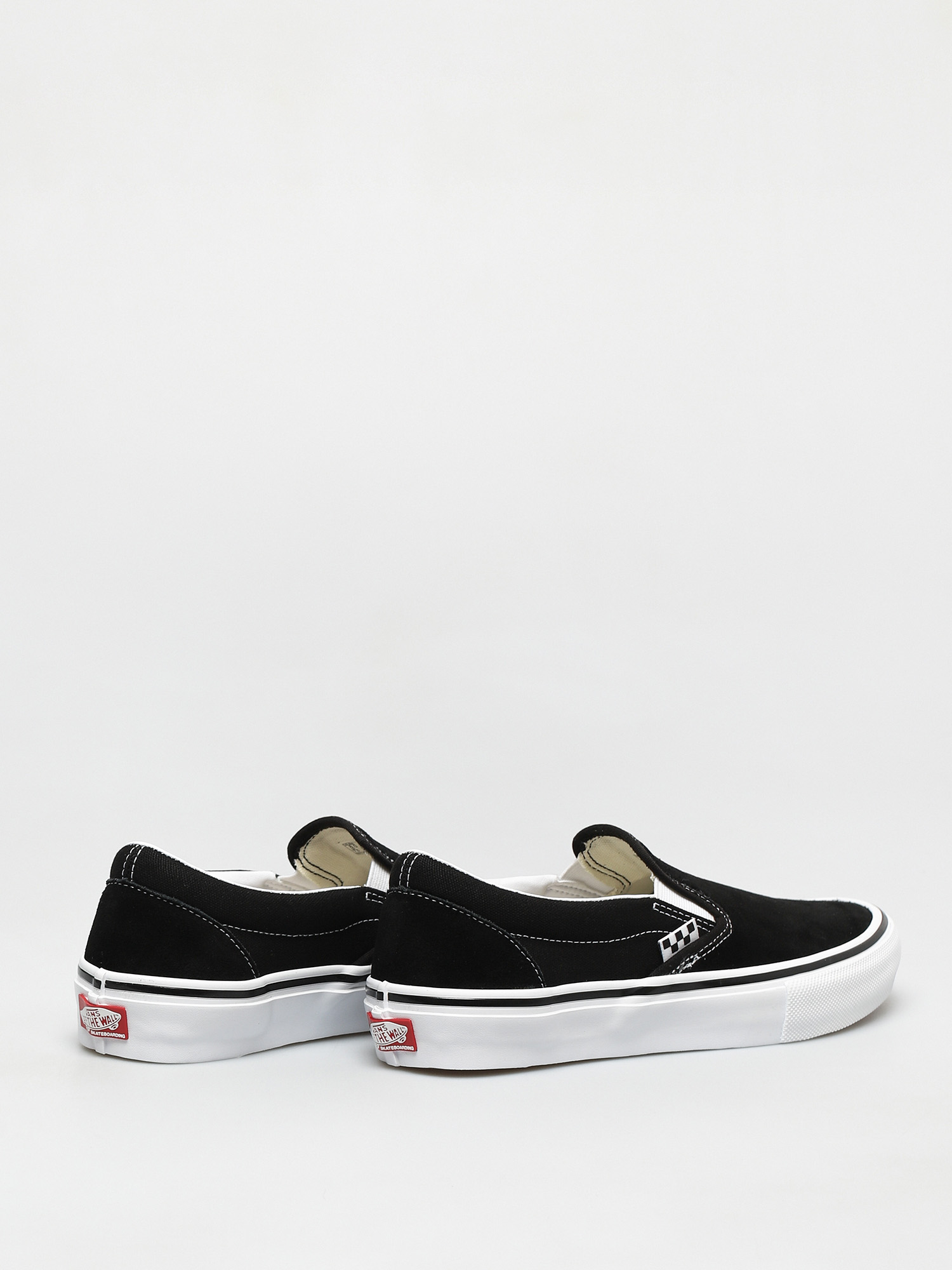 Pantofi Vans Skate Slip On (black/white)