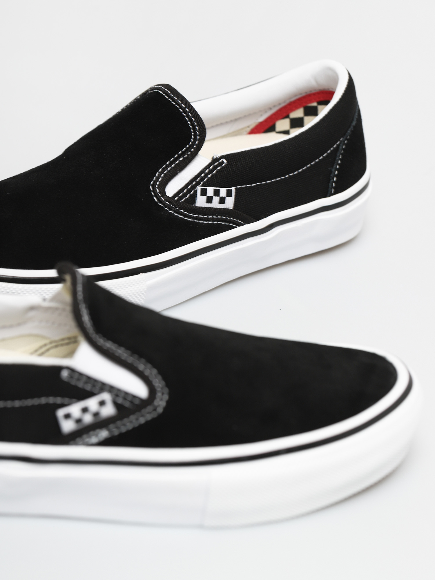 Pantofi Vans Skate Slip On (black/white)