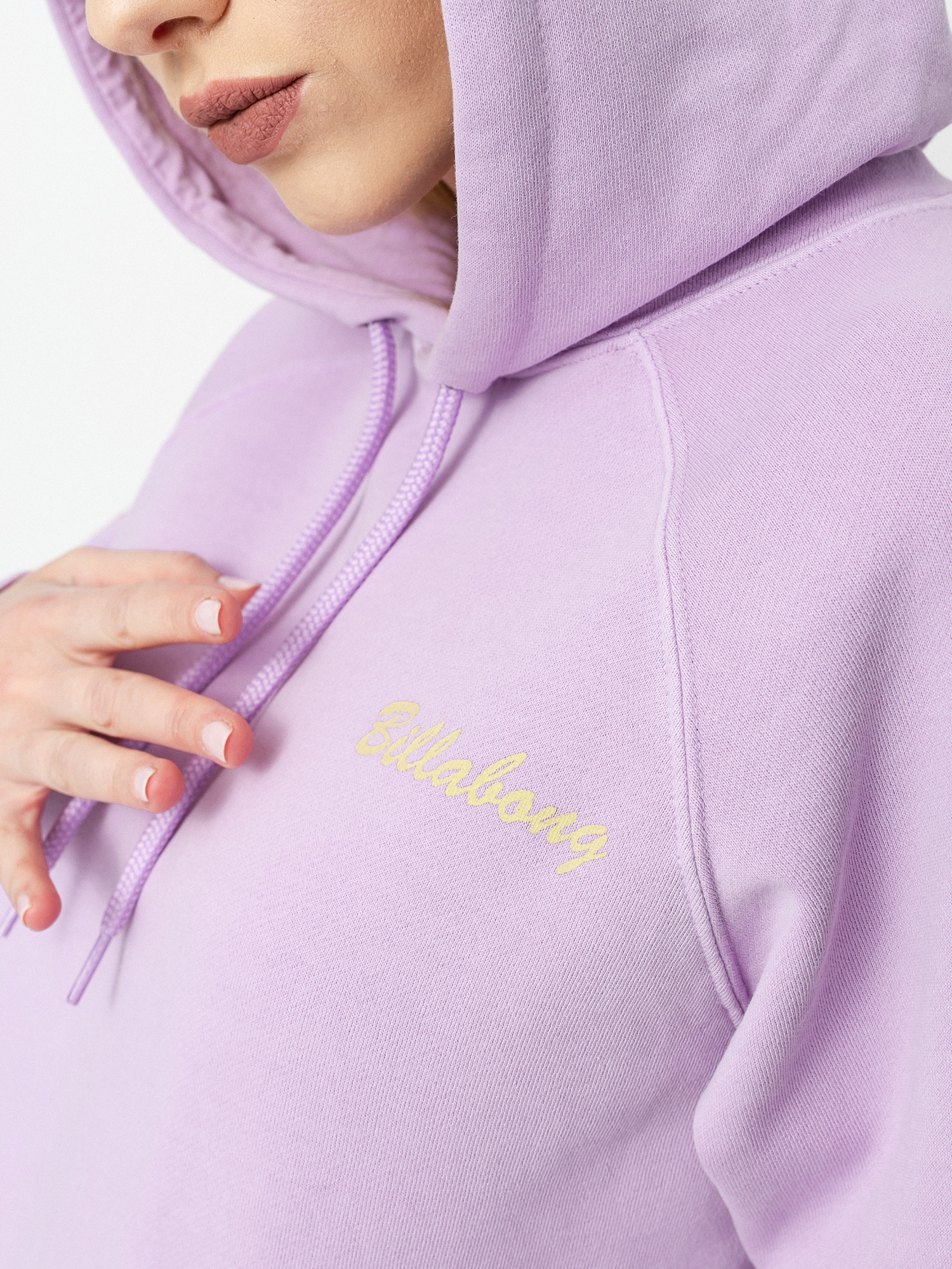 Hanorac cu glugă Billabong Catching Waves HD Wmn (lit up lilac)