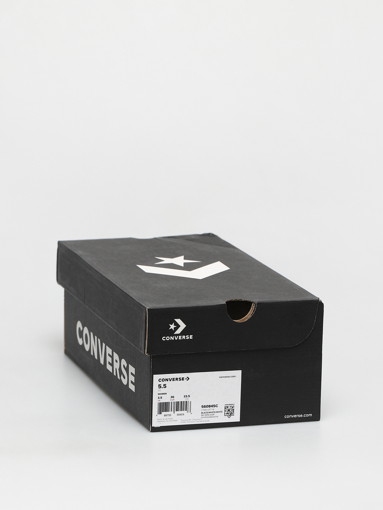 Pantofi Converse Chuck Taylor All Star Lift Hi Wmn (black)