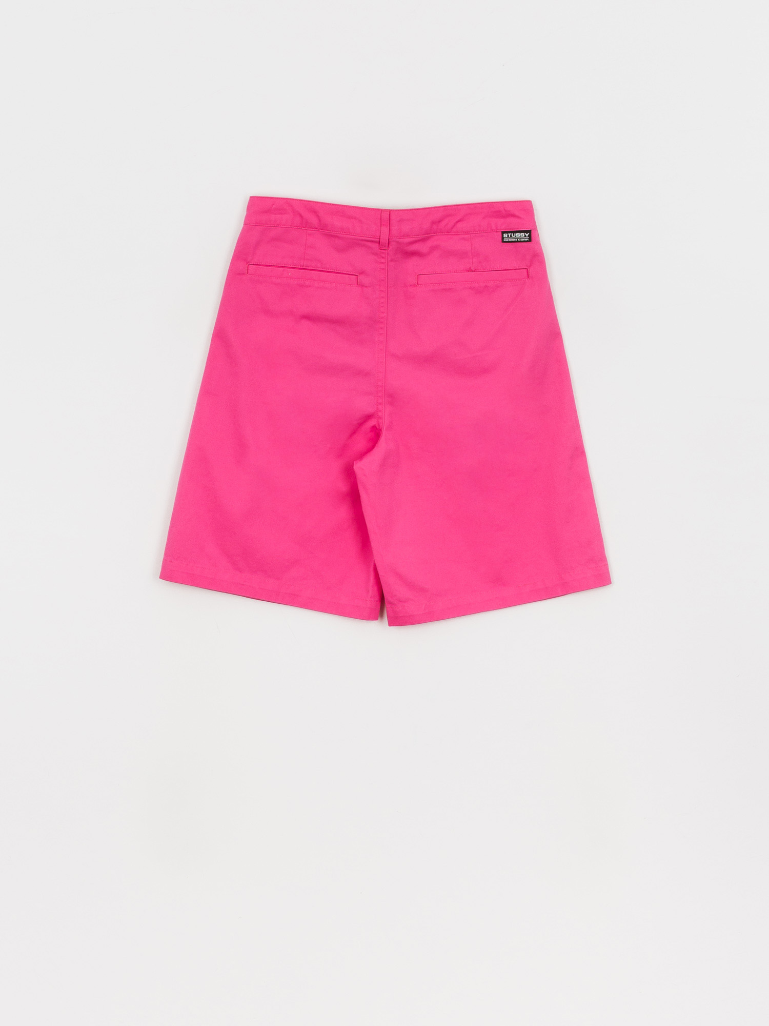 Șort Stussy Lee Baggy Wmn (hot pink)