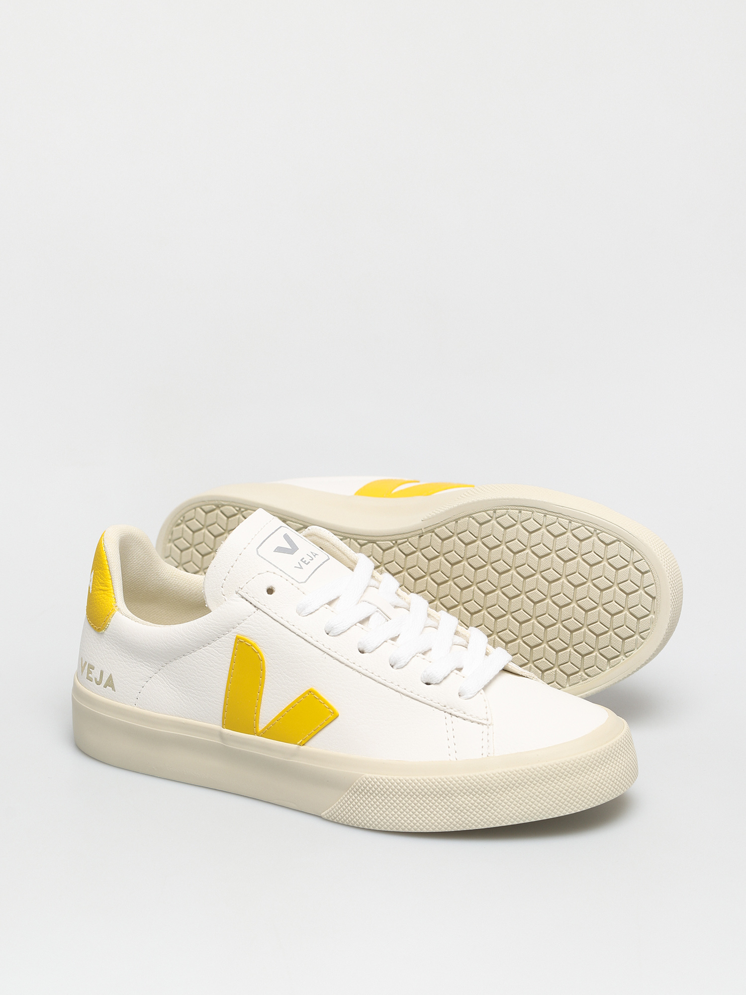 Pantofi Veja Campo Wmn (chromefree leather extra white tonic)